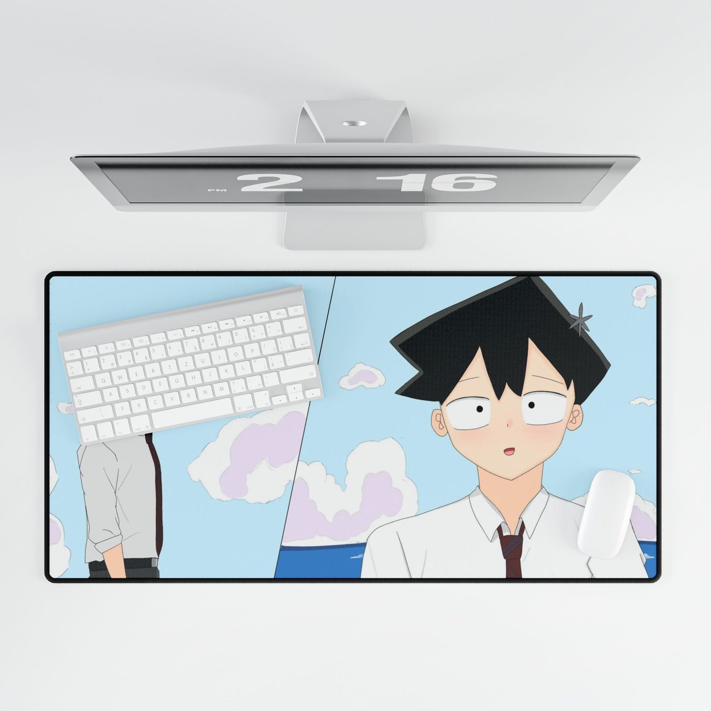 Anime Komi Can't Communicate Mouse Pad
