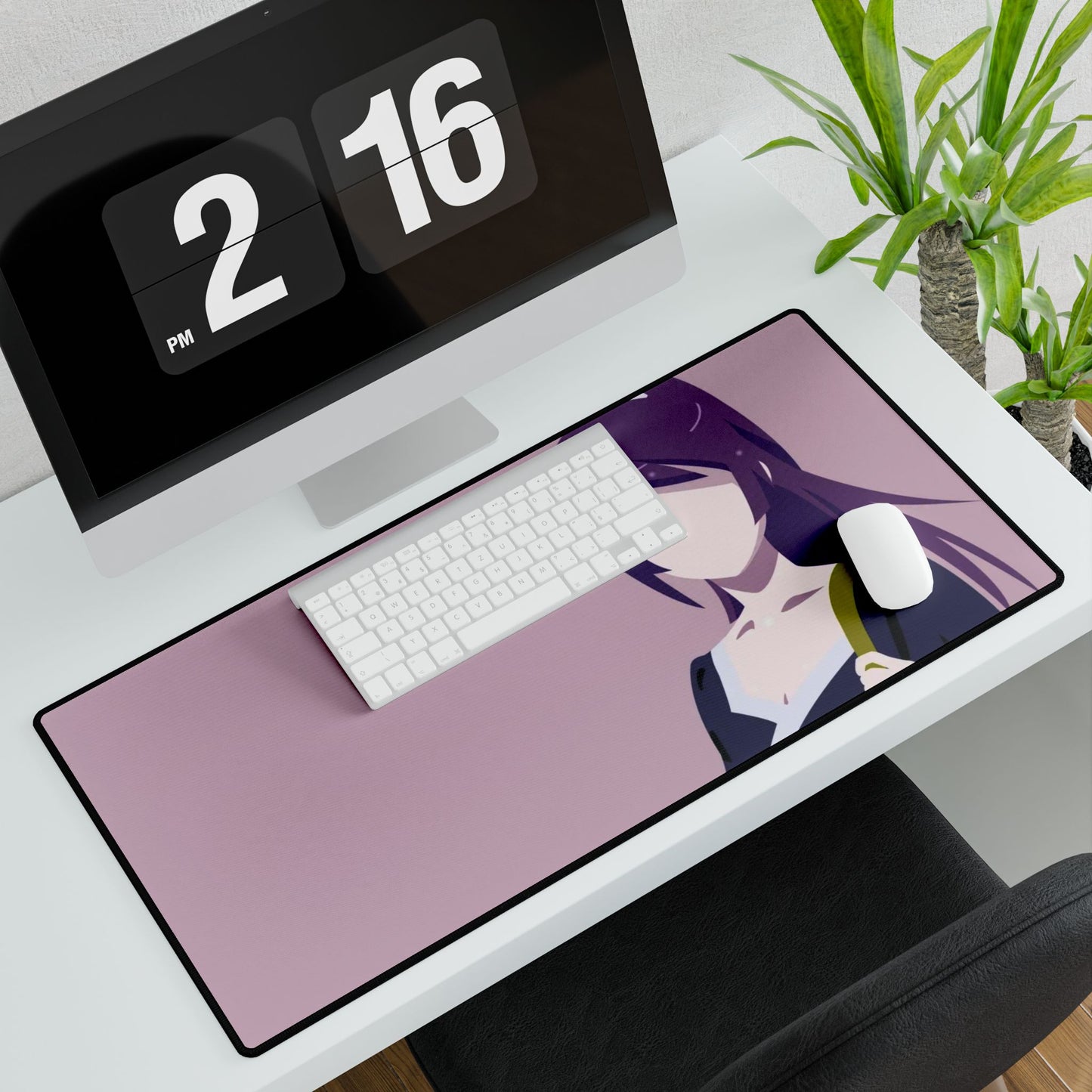 Senjougahara Hitagi from Bakemonogatari for Dekstop Mouse Pad