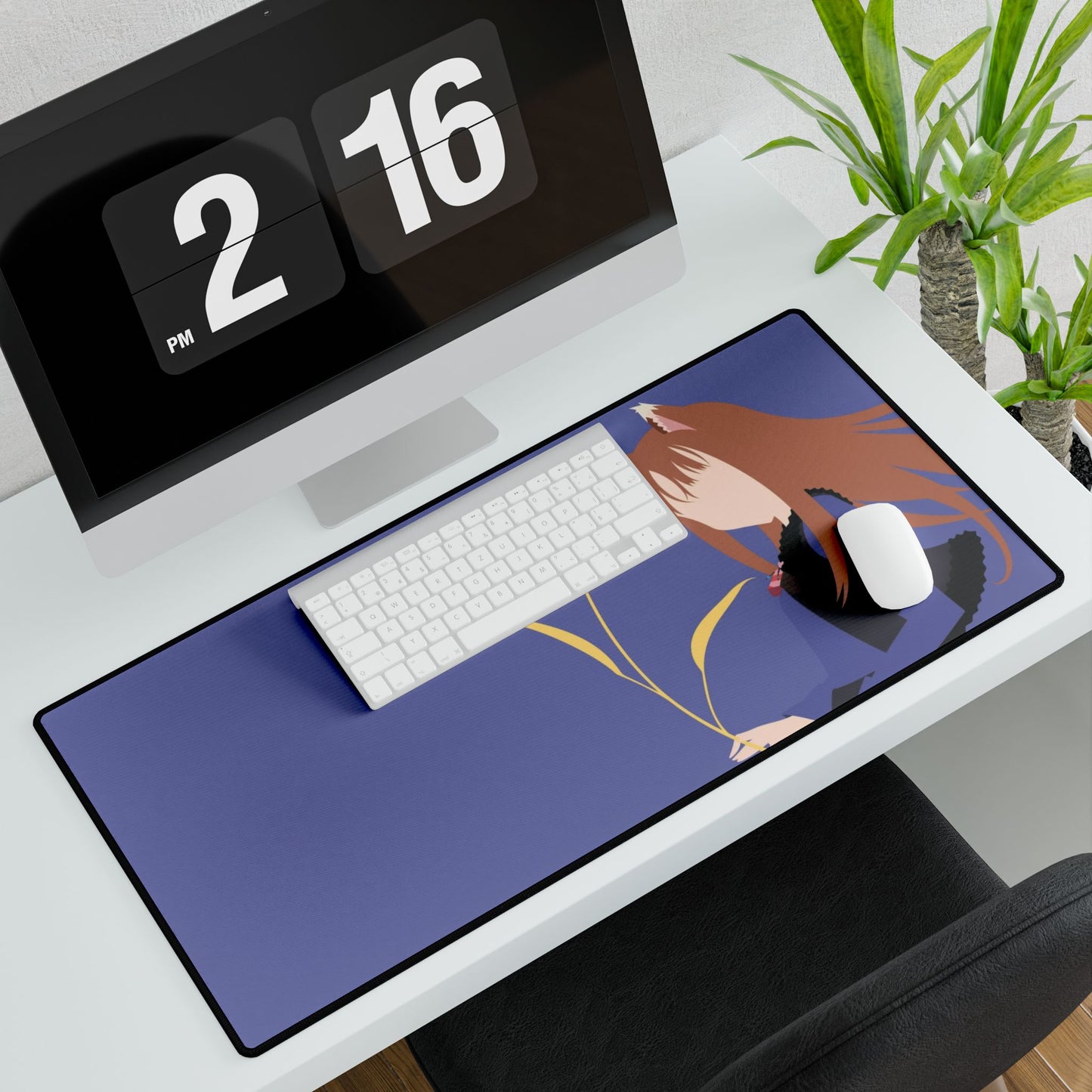 Anime Spice and Wolf Mouse Pad