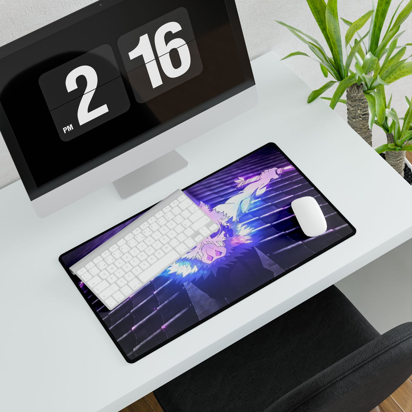 Inosuke dual sword Mouse Pad