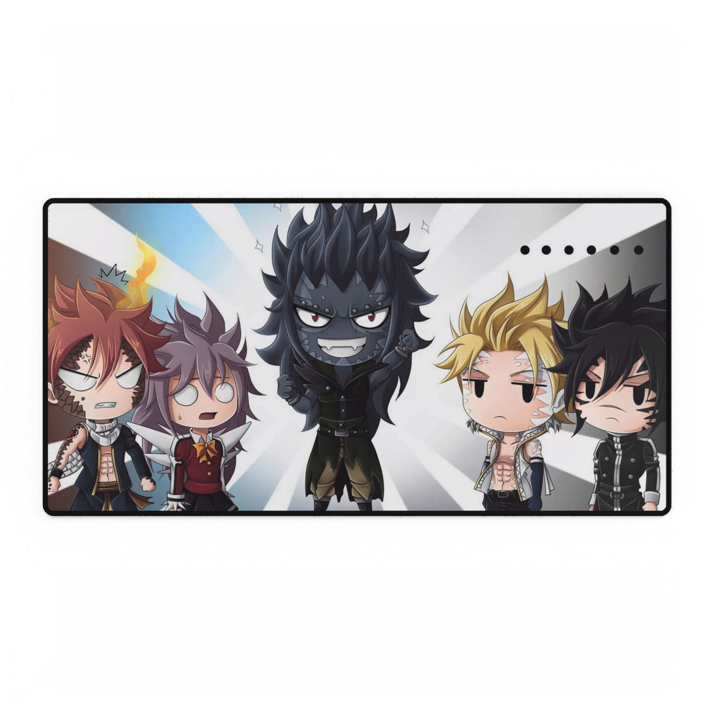Fairy Tail Natsu Dragneel, Wendy Marvell, Gajeel Redfox Mouse Pad