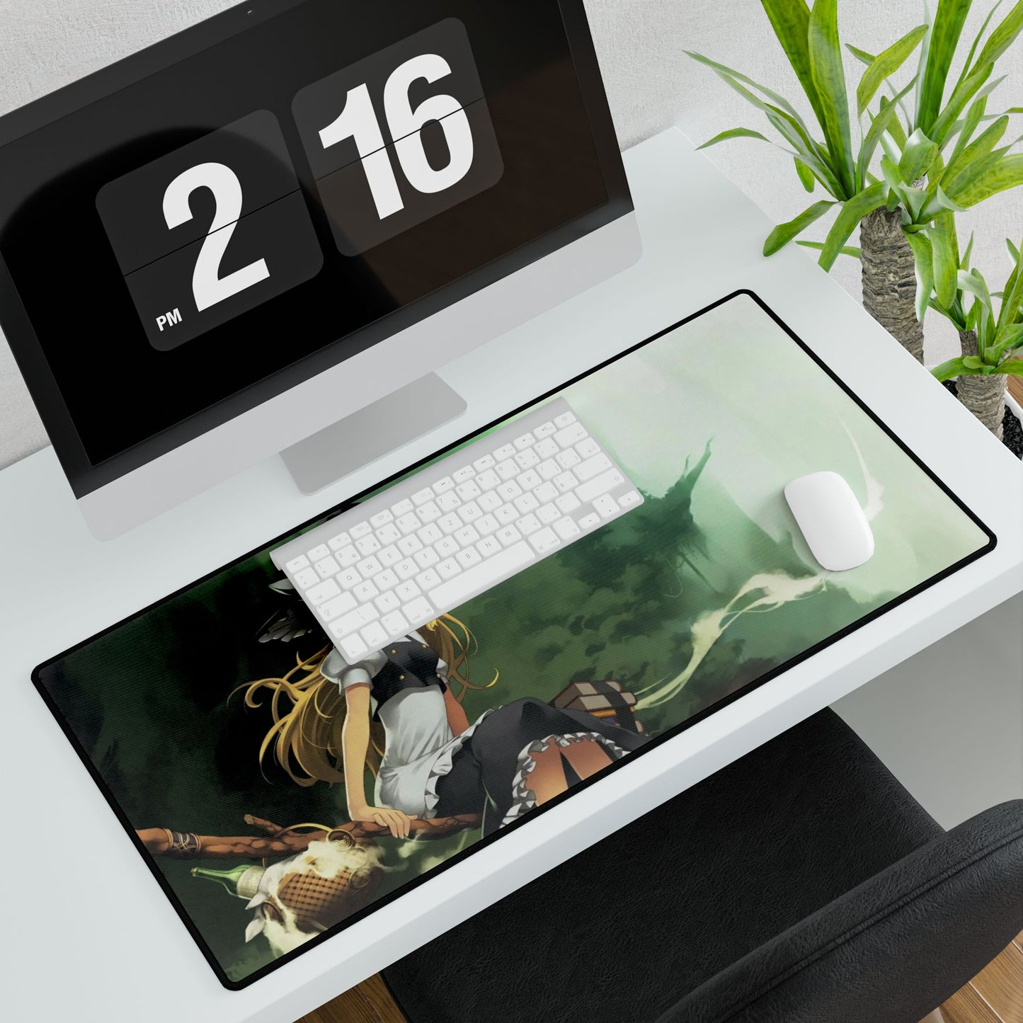 Anime Witch Mouse Pad