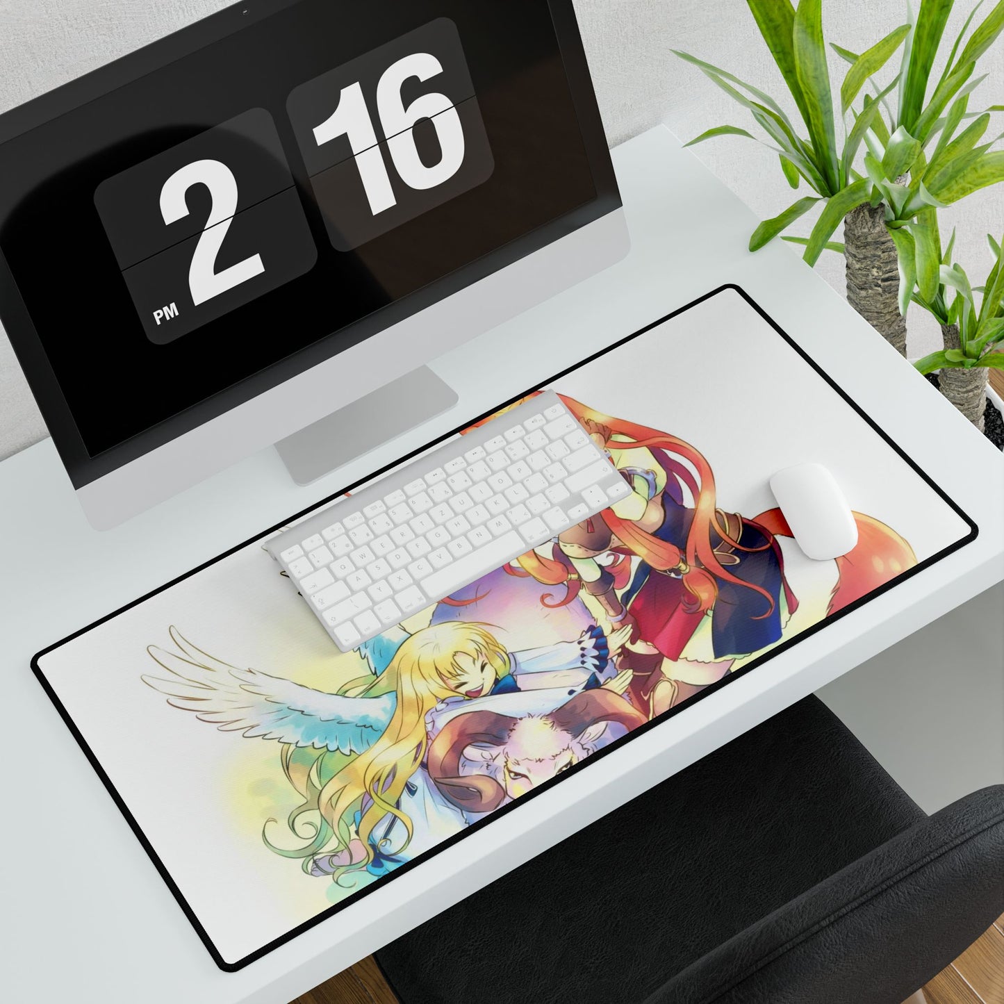 Raphtalia and Filo Mouse Pad