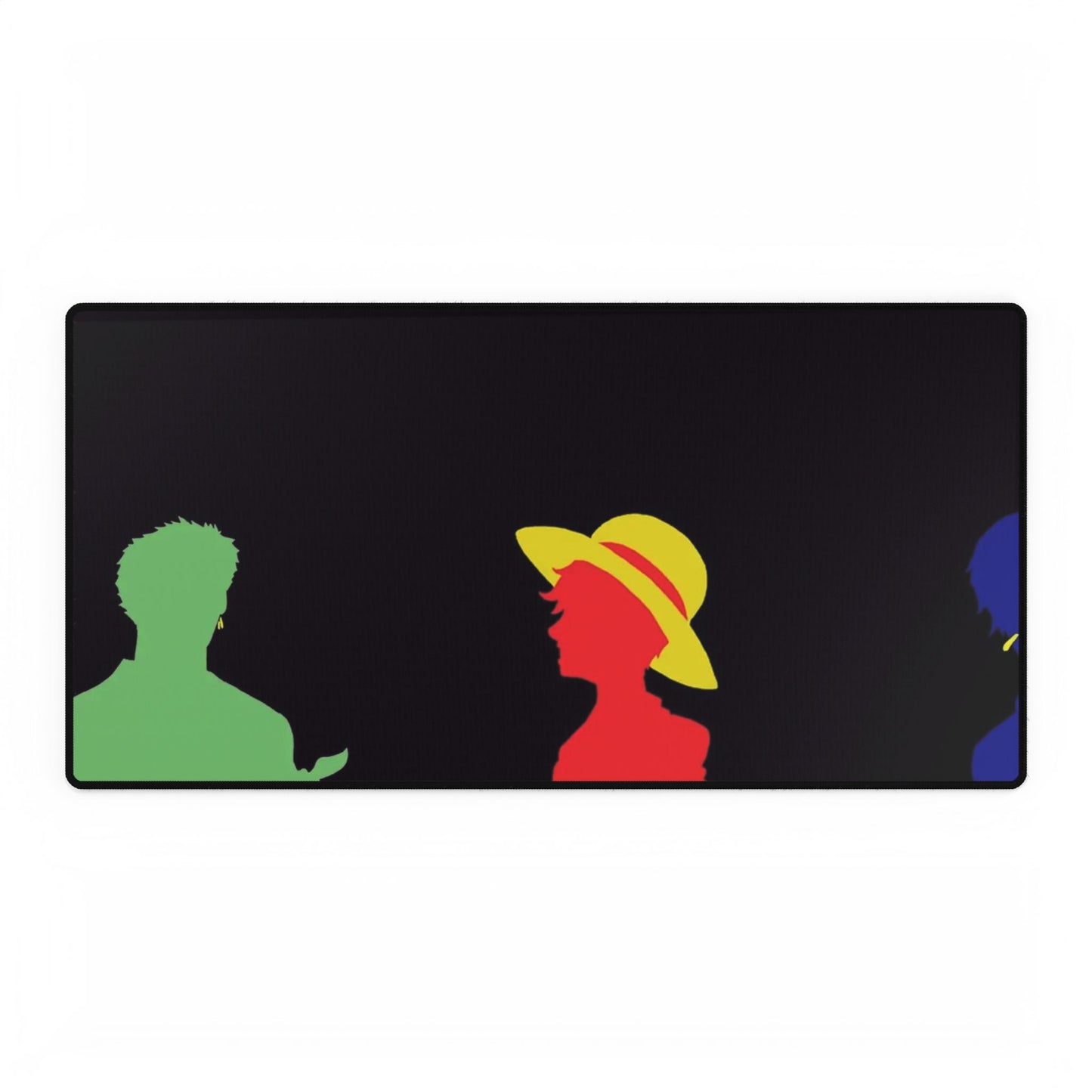 The colours of the monster trio Mouse Pad