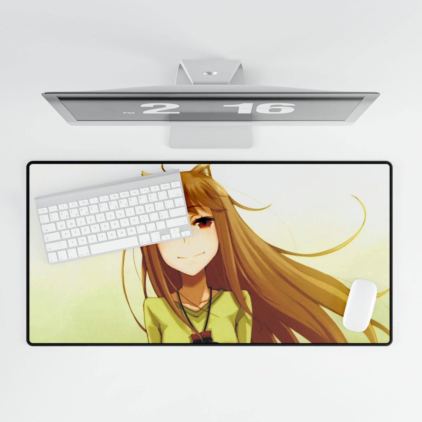 Anime Spice and Wolf Mouse Pad