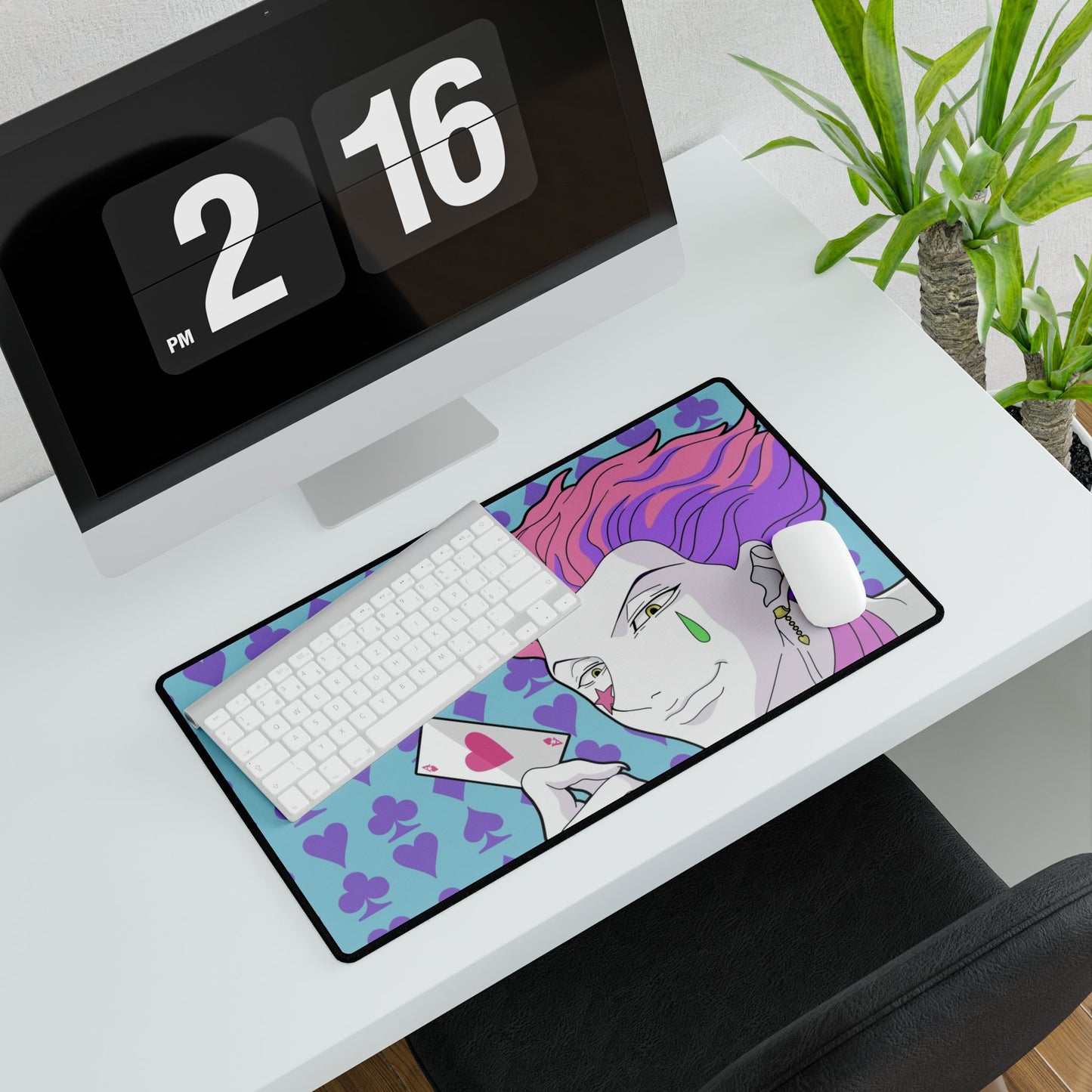 Hisoka Fan Art by Xenobat Mouse Pad