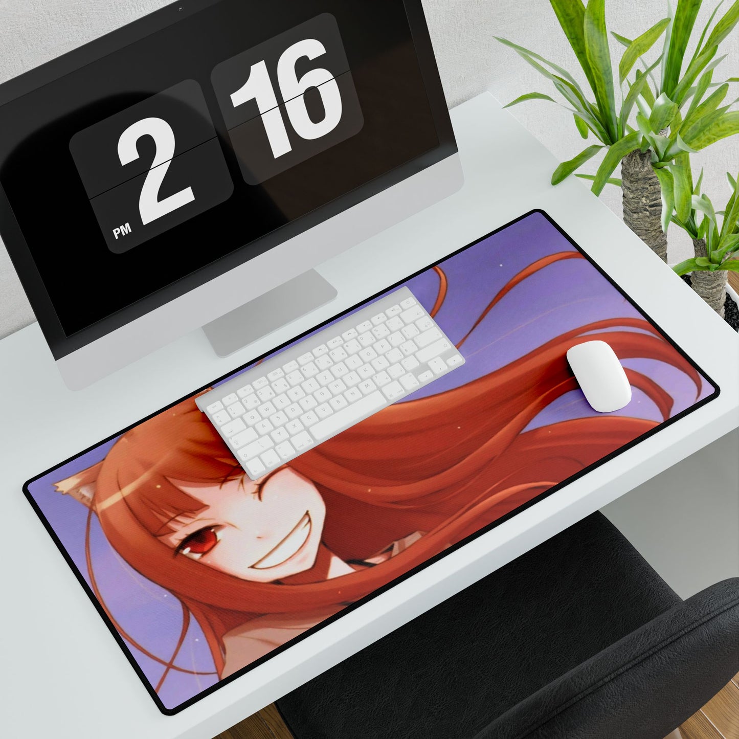 Anime Spice and Wolf Mouse Pad