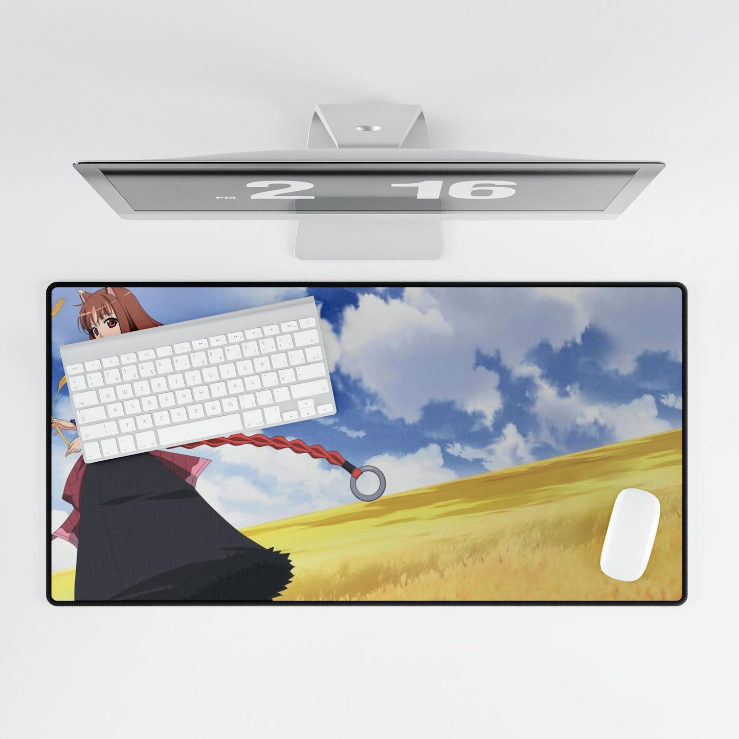 Anime Spice and Wolf Mouse Pad
