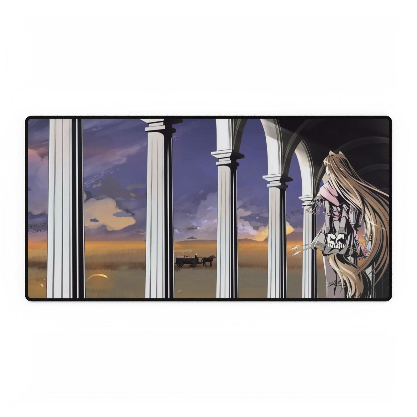 Anime Spice and Wolf Mouse Pad