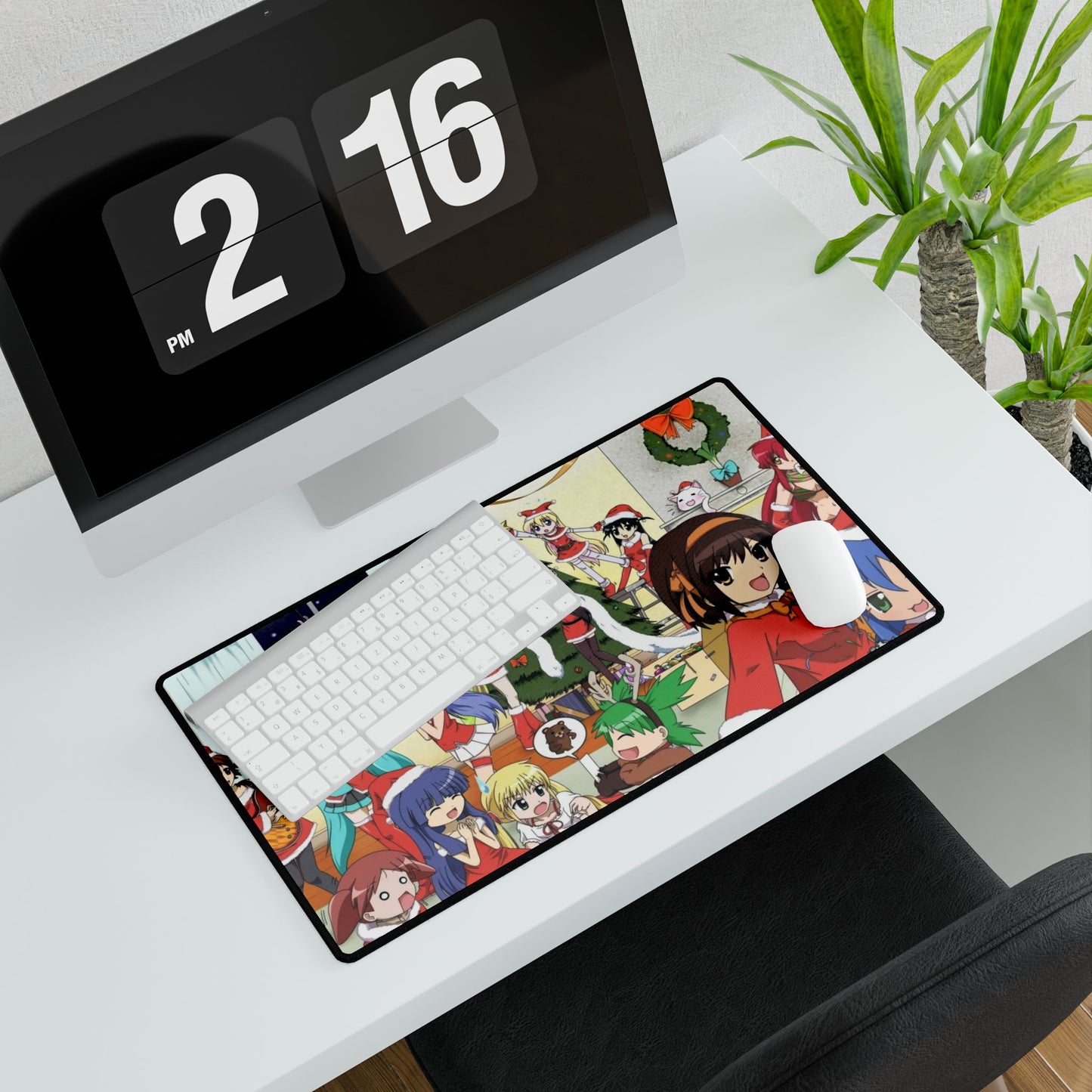 Anime Christmas Mouse Pad