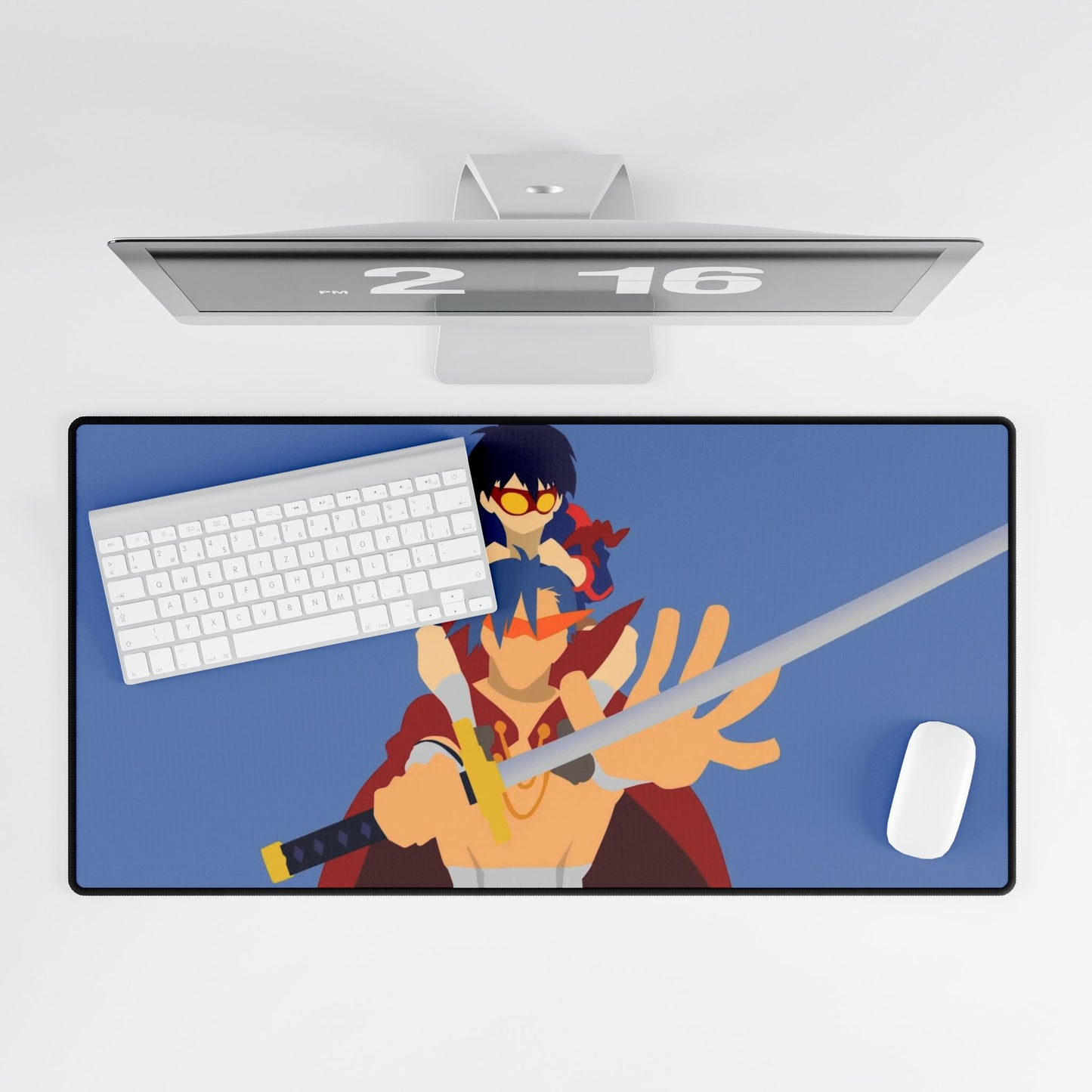 Kamina and Simon Tengen Toppa Gurren Lagann Mouse Pad