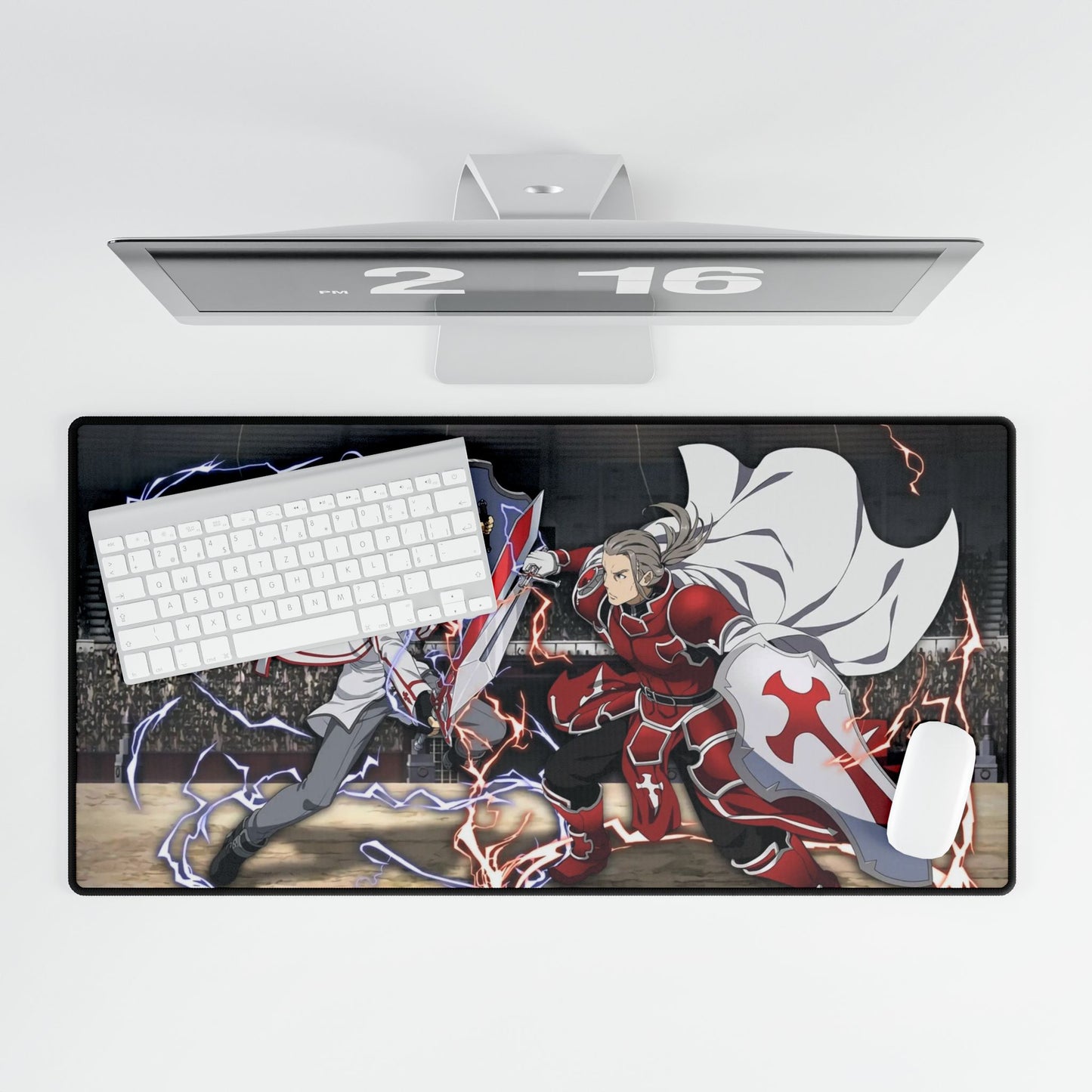 Memory Defrag - Showdown Banner Mouse Pad