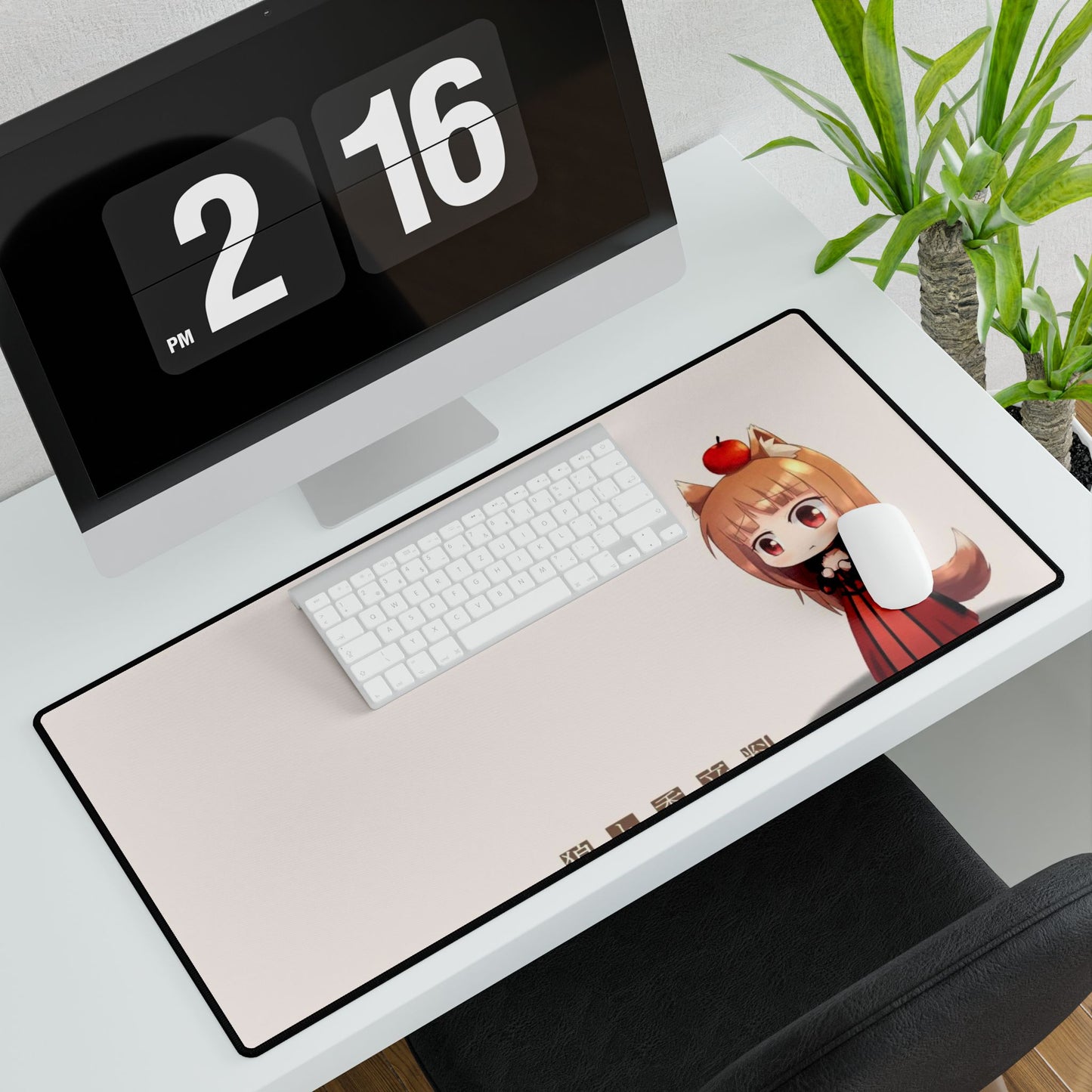 Anime Spice and Wolf Mouse Pad