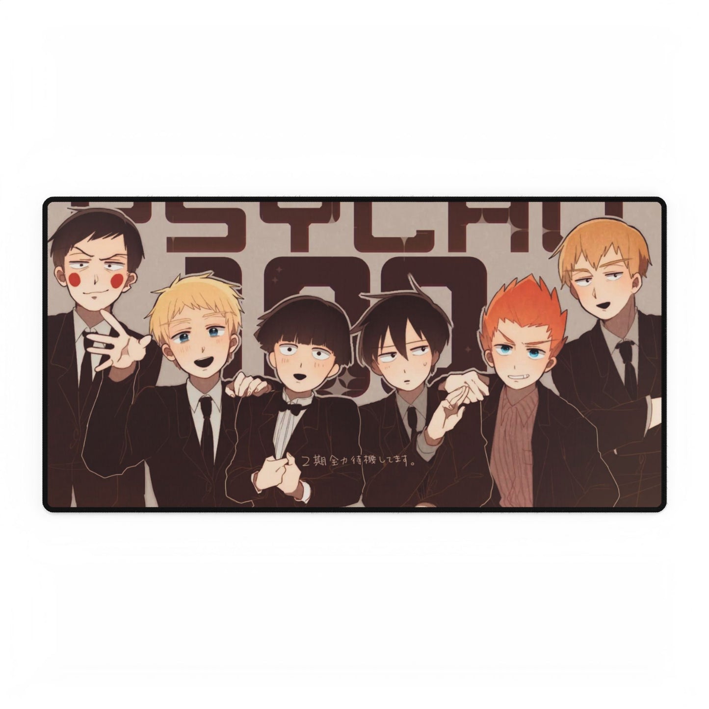 Mob Psycho 100 Arataka Reigen, Ekubo, Ritsu Kageyama, Teruki Hanazawa Mouse Pad