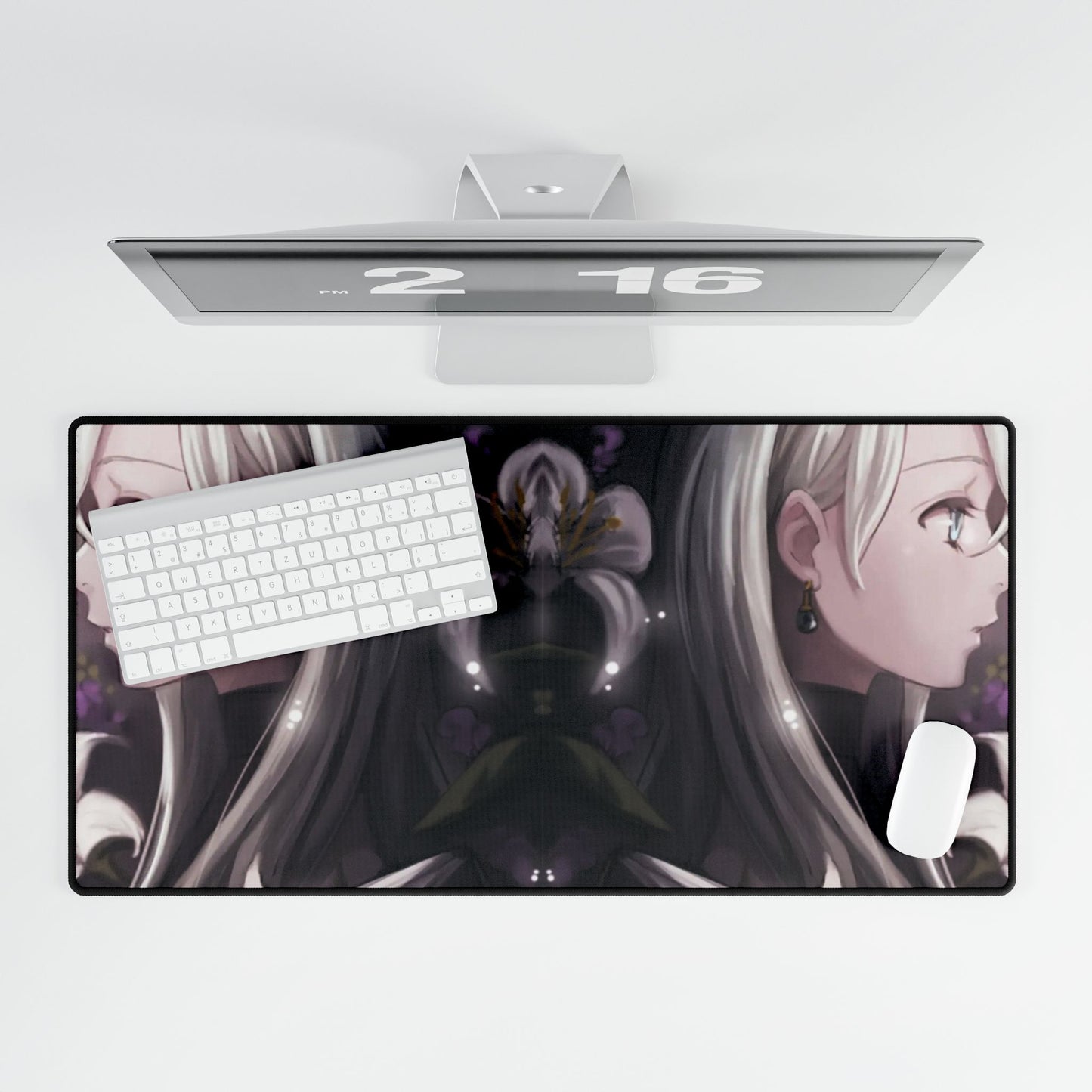 Elizabeth Dual Monitor Mouse Pad
