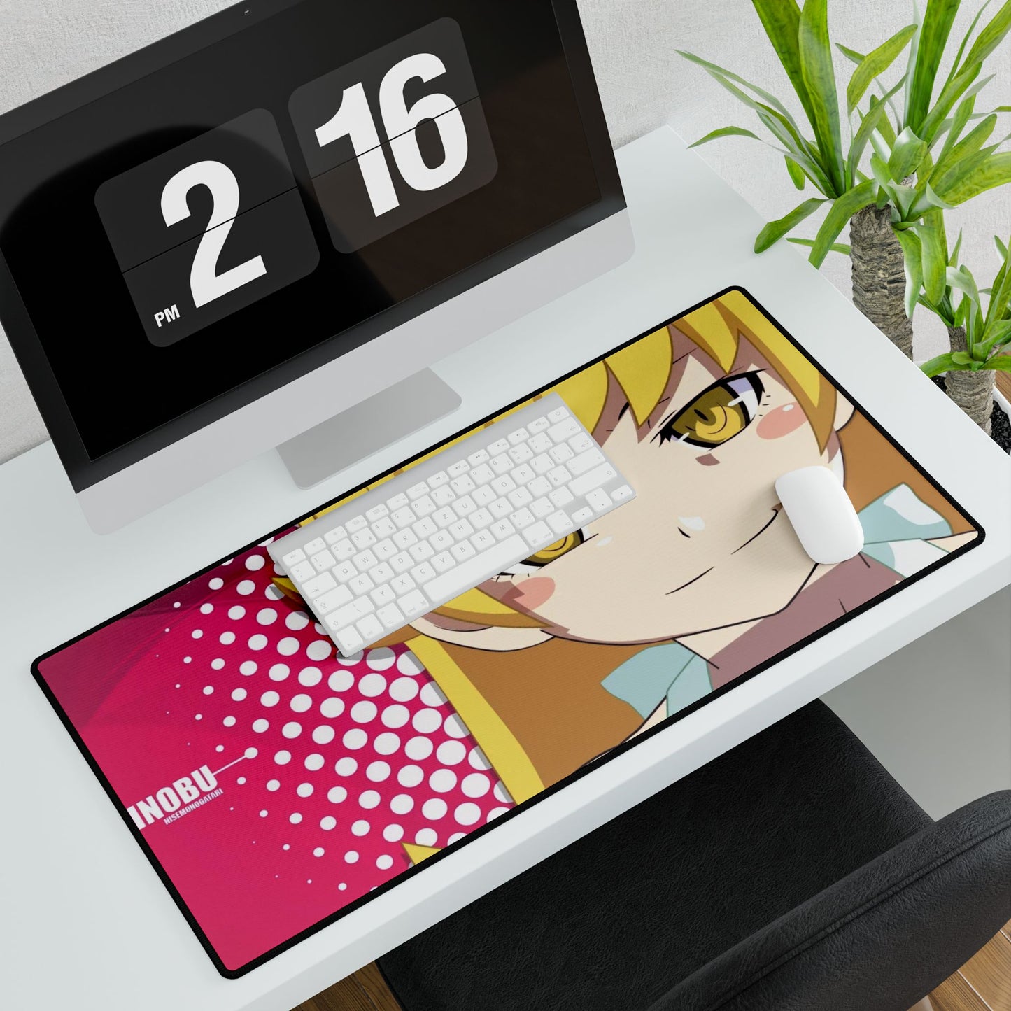 Smiling Shinobu Mouse Pad