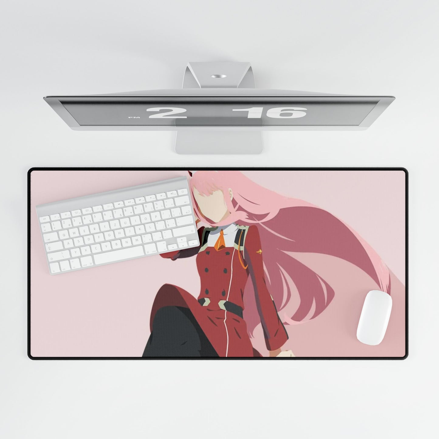 Zero Two from Darling in The FranXX for Dekstop Mouse Pad