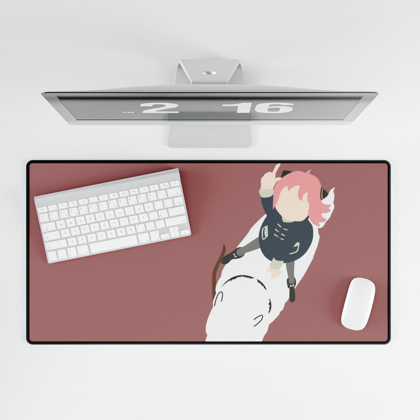 Anya & Bond by RandomHob Mouse Pad