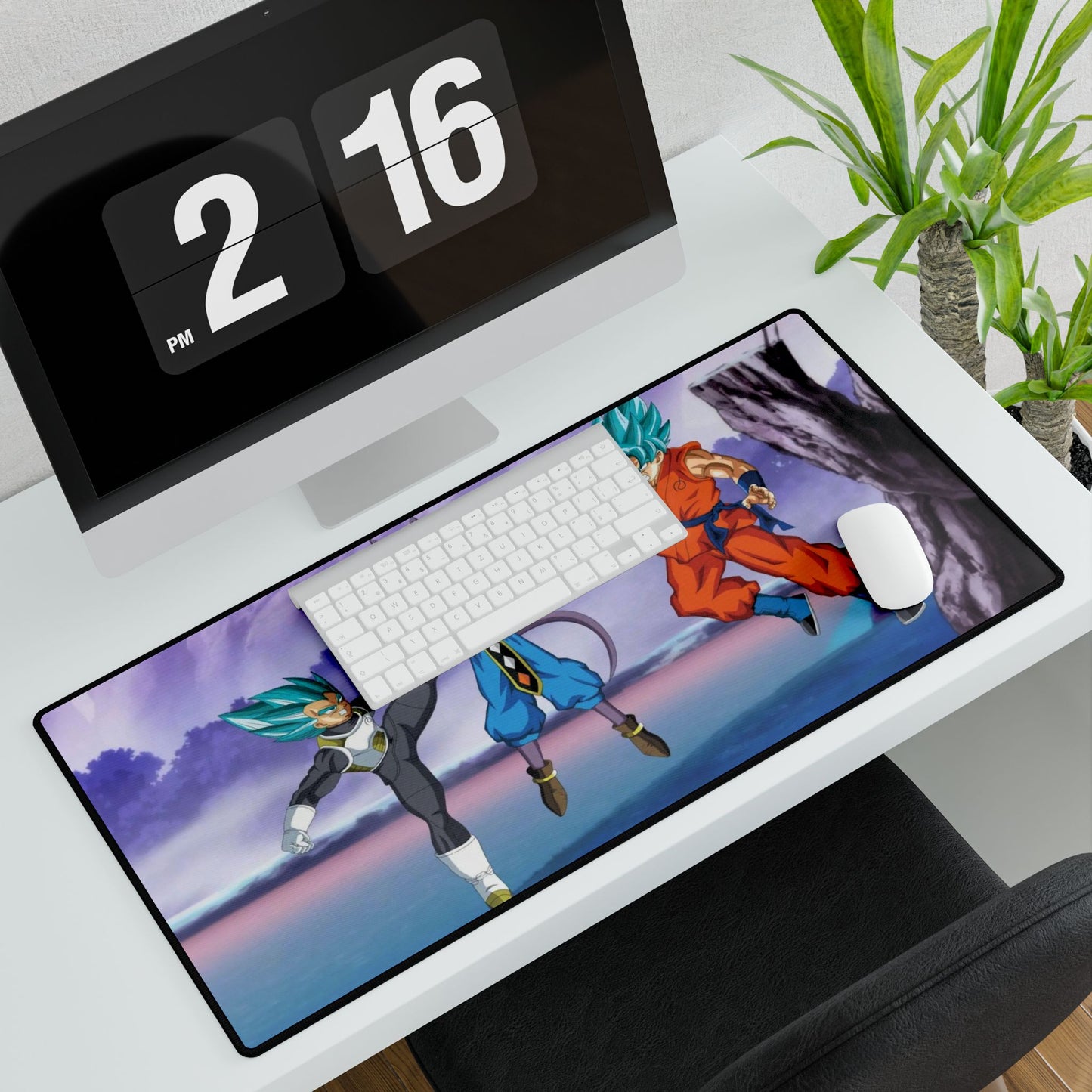 SSGSS Goku & Vegeta VS Beerus Mouse Pad