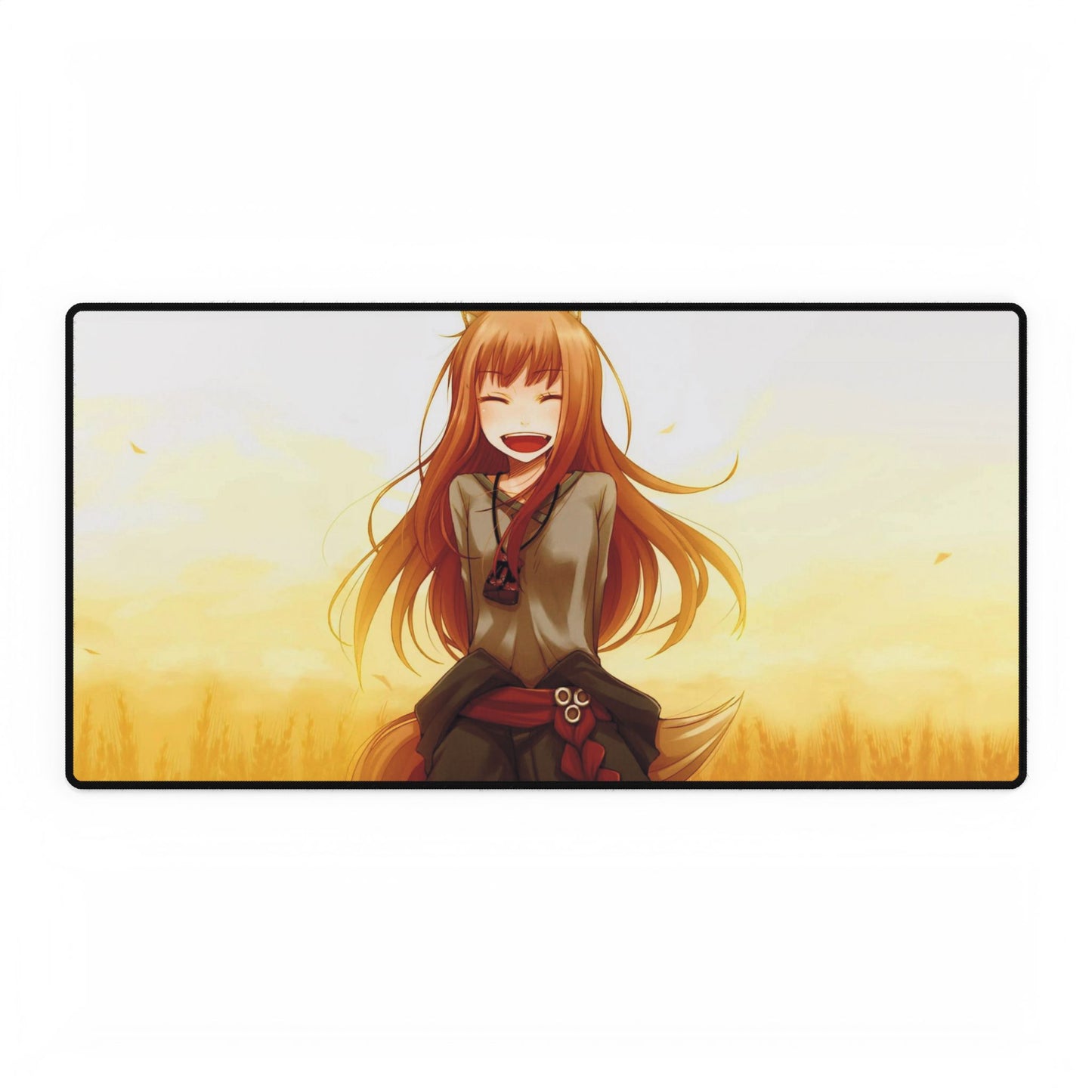 Anime Spice and Wolf Mouse Pad