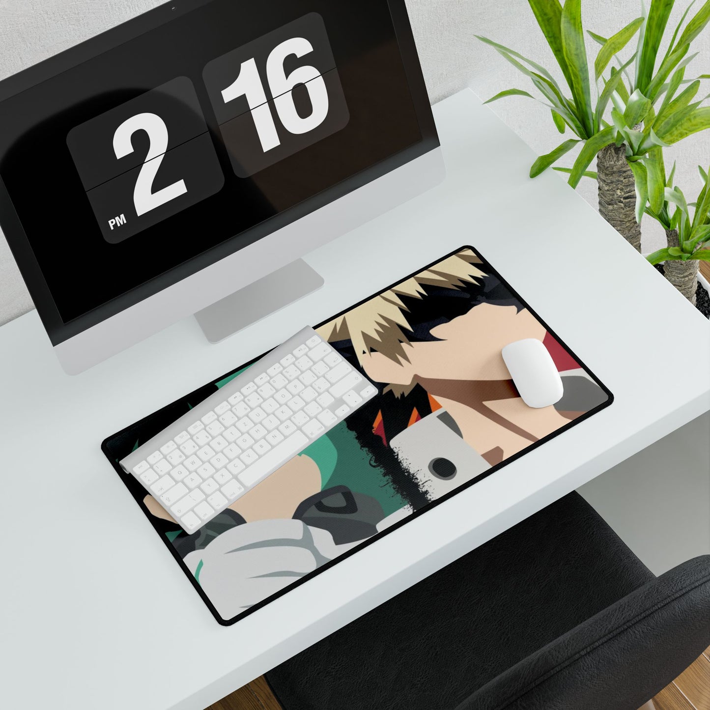 Izuku Midoriya and Katsuki Bakugou from My Hero Academiafor Dekstop Mouse Pad