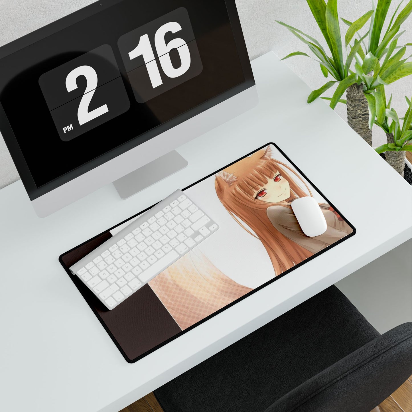 Anime Spice and Wolf Mouse Pad