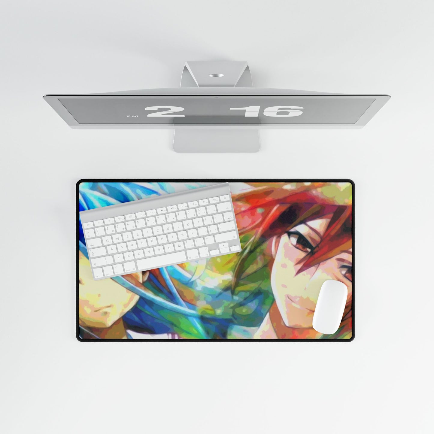 Watercolor (Sora/Shiro) Mouse Pad