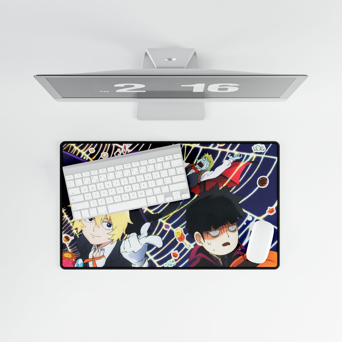 Mob Psycho 100 Arataka Reigen, Shigeo Kageyama, Teruki Hanazawa Mouse Pad