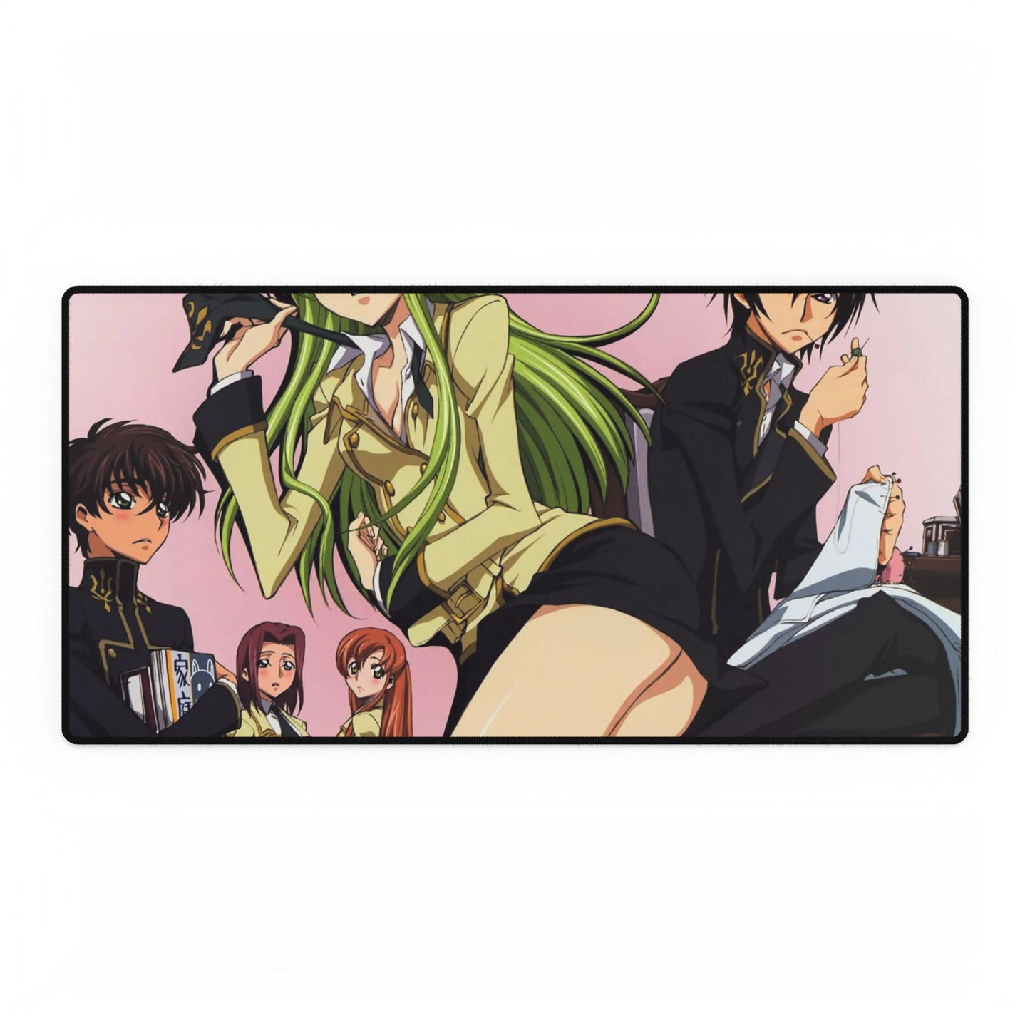 Code Geass Lelouch Lamperouge, Suzaku Kururugi, Shirley Fenette Mouse Pad