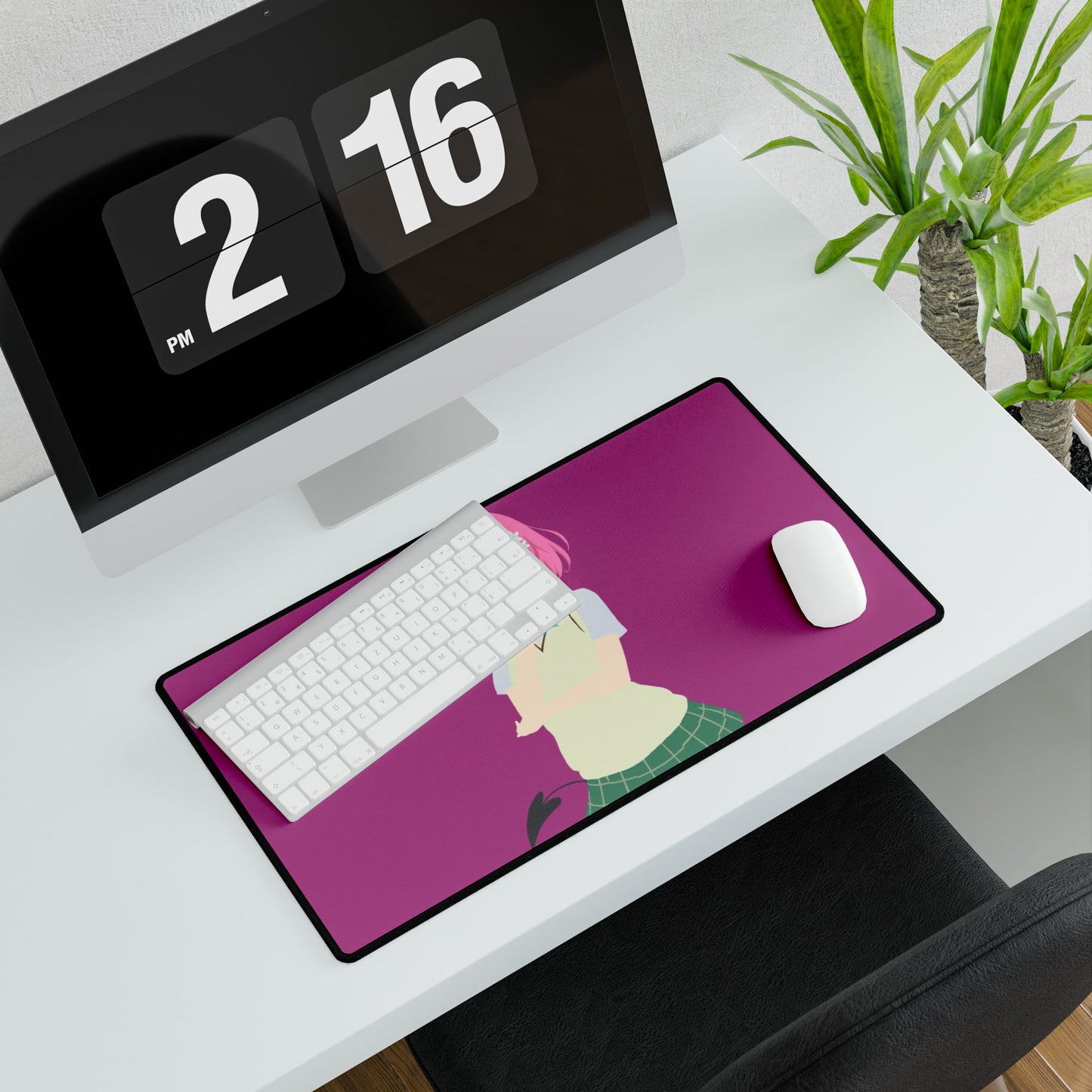 momo to love ru minimalist Mouse Pad