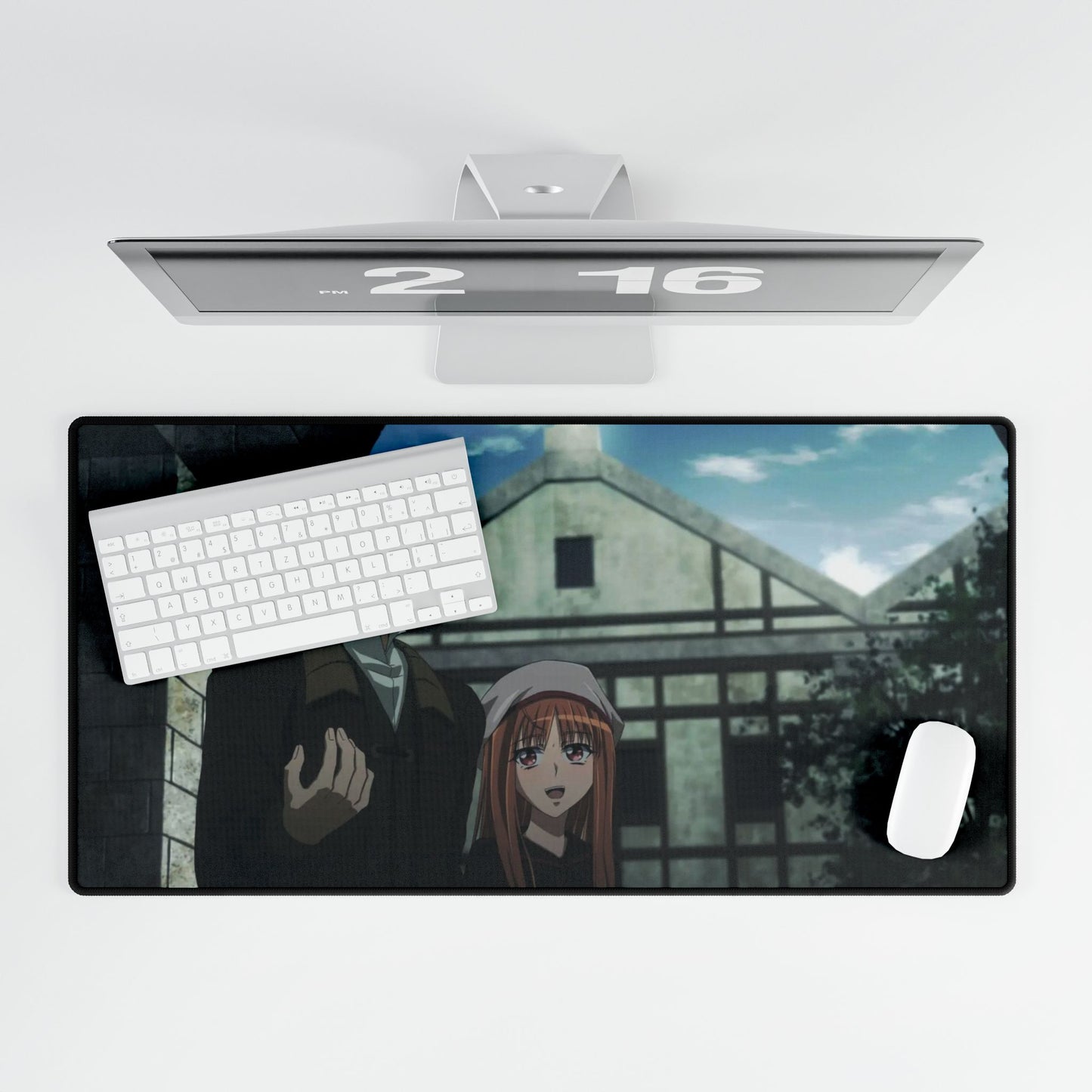Anime Spice and Wolf Mouse Pad