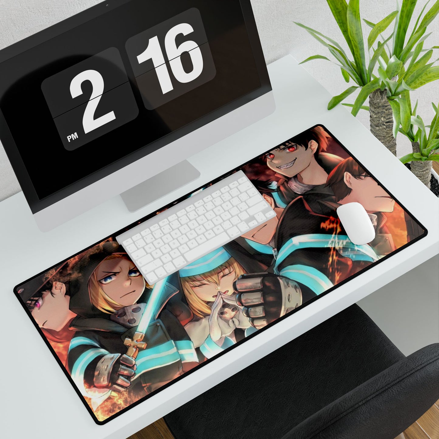 Anime Fire Force Mouse Pad