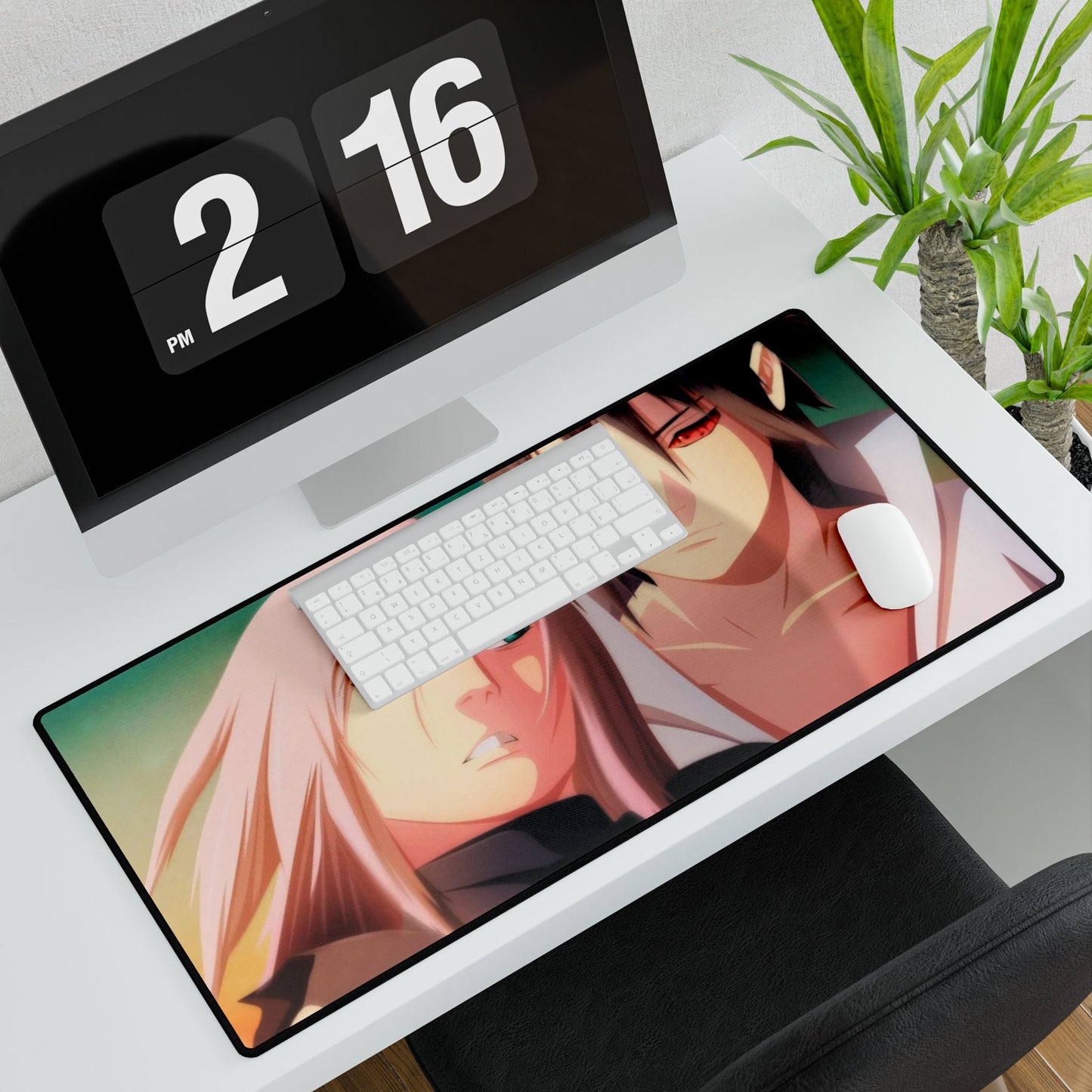 Sasuke and Sakura Mouse Pad