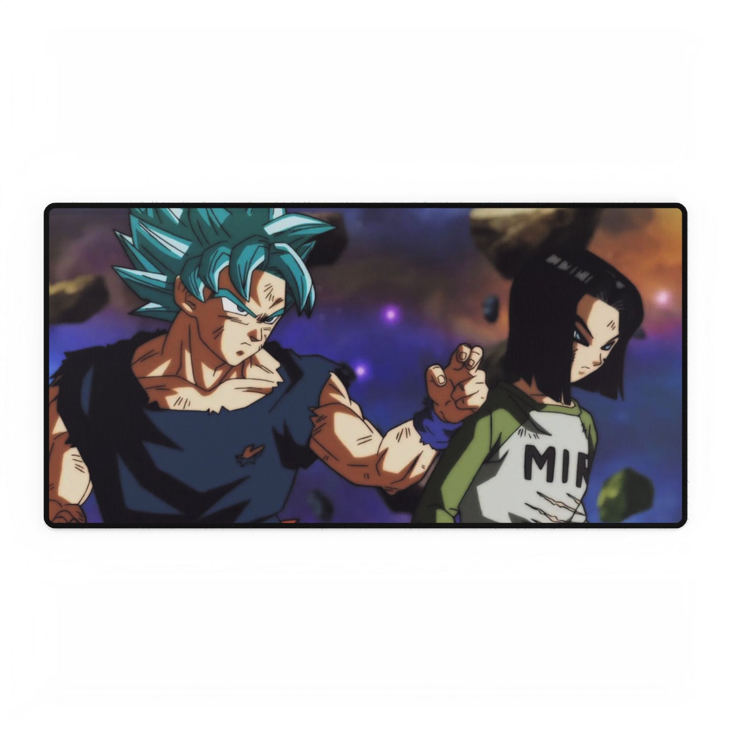 Son Gokû Super Saiyan Blue and C-17 Mouse Pad