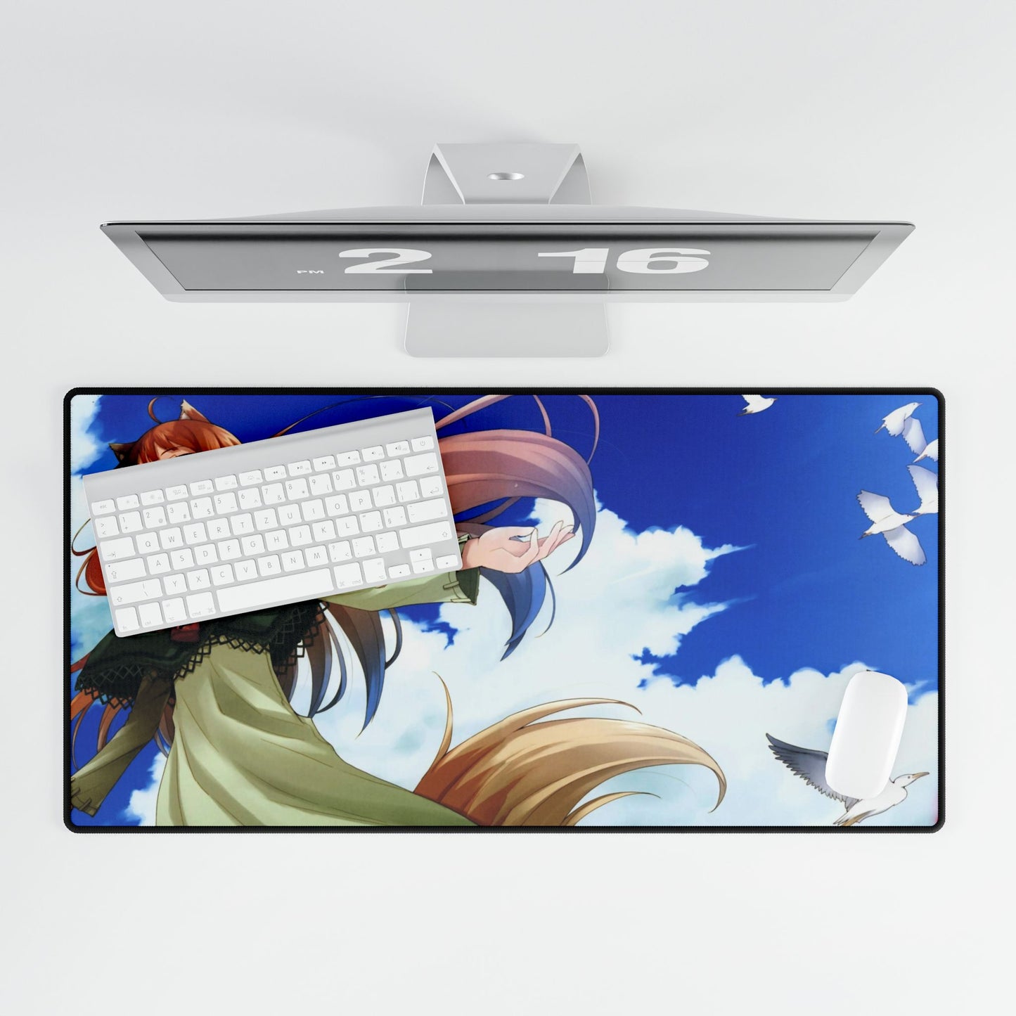 Anime Spice and Wolf Mouse Pad