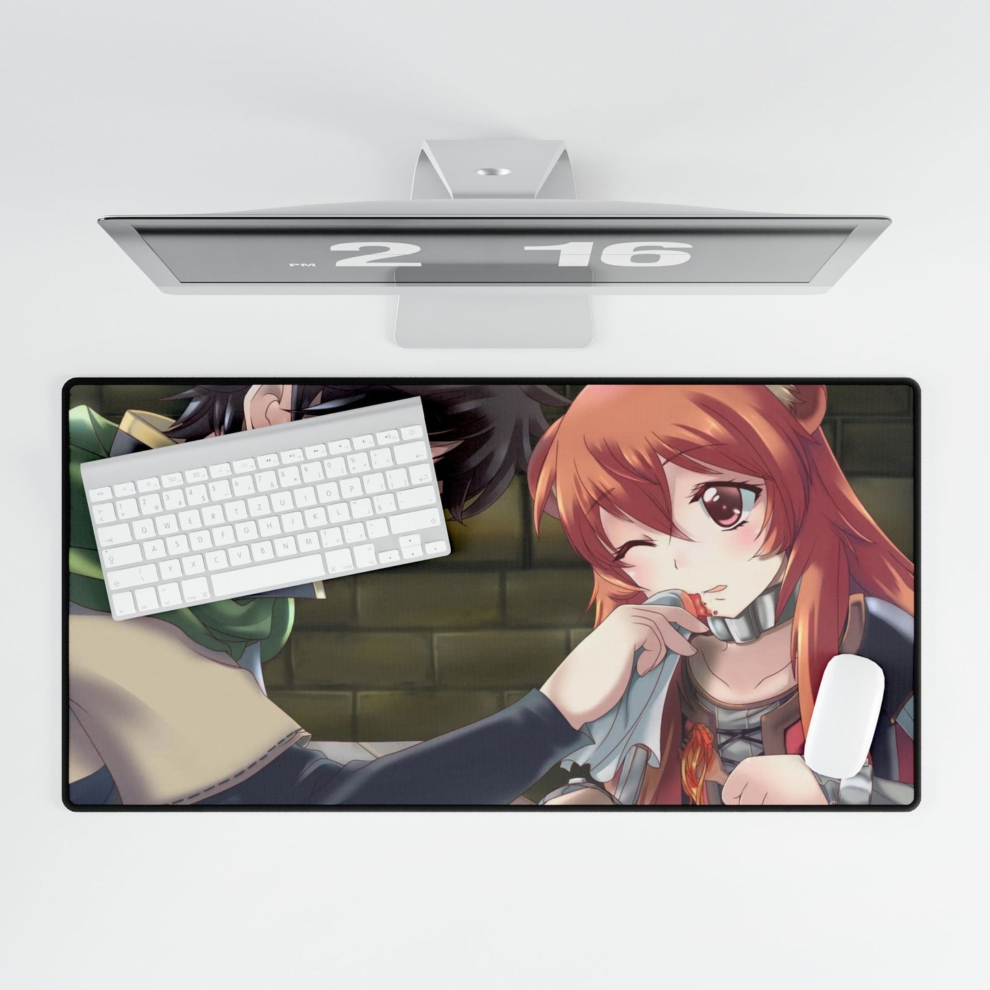 Raphtalia & Naofumi Mouse Pad