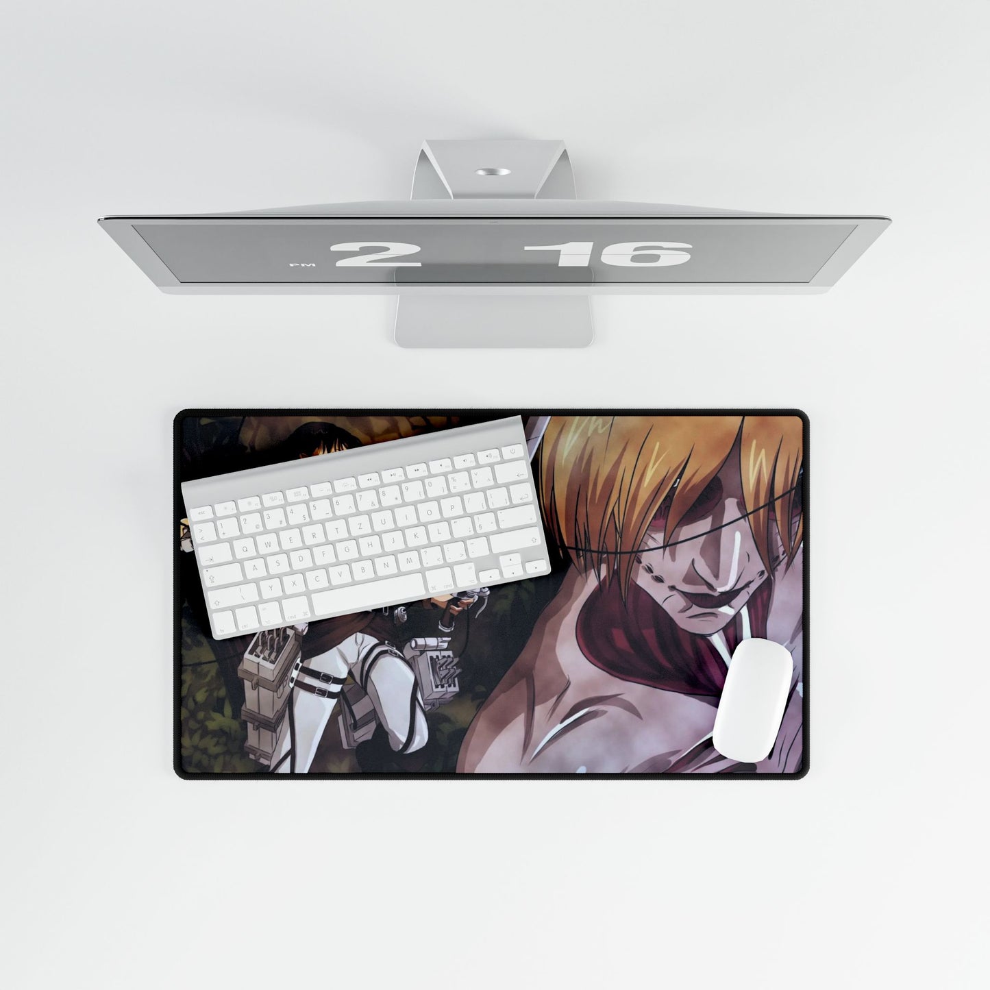 Levi Vs Annie Leonhart (Titan) Mouse Pad