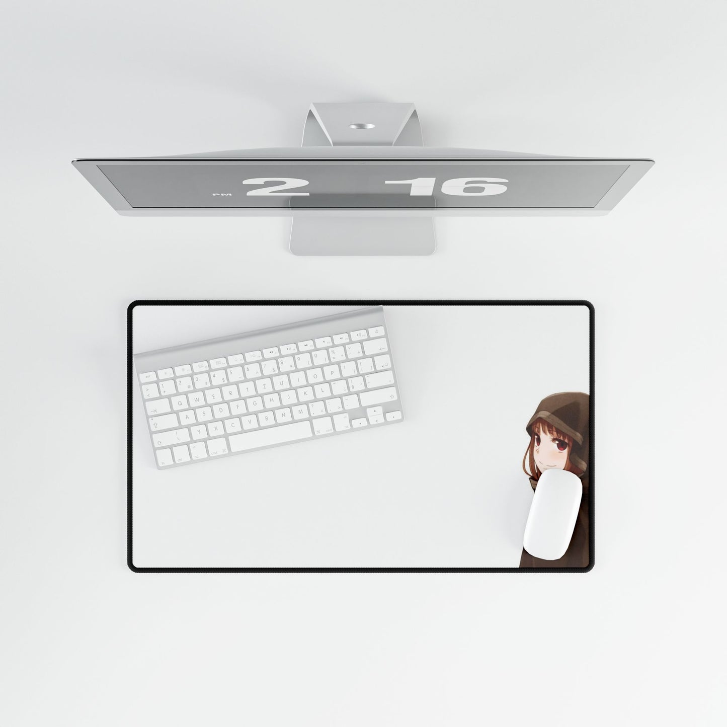 Anime Spice and Wolf Mouse Pad