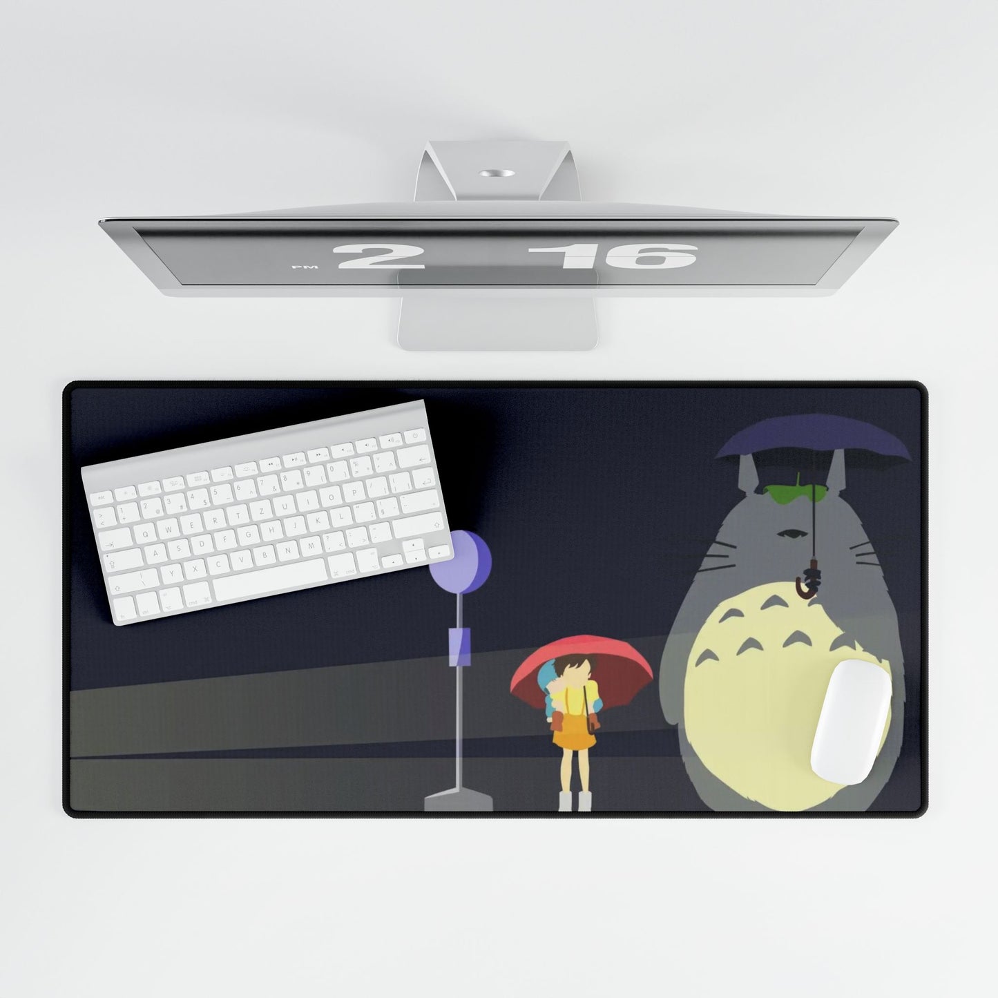 My Neighbour Totoro Rain Scene Mouse Pad