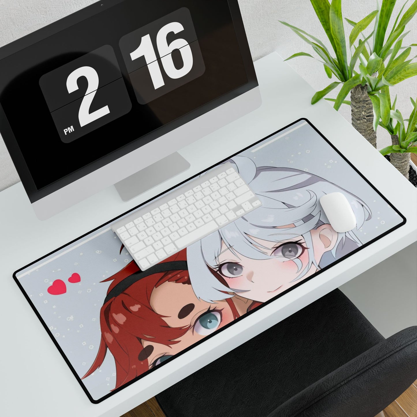 Suletta Mercury & Miorine Rembran Mouse Pad