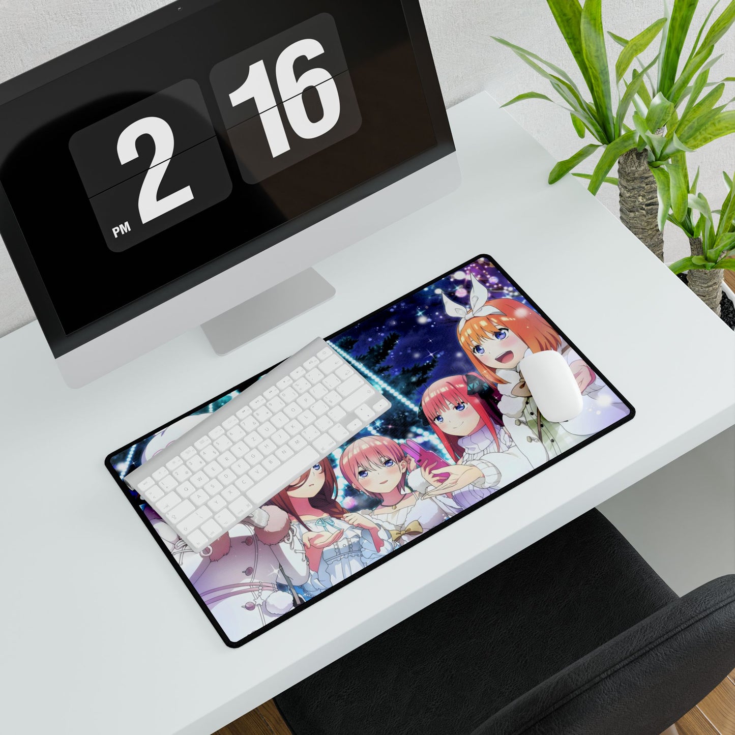 The Quintessential Quintuplets - Itsuki , Miku , Ichika , Nino & Yotsuba Mouse Pad