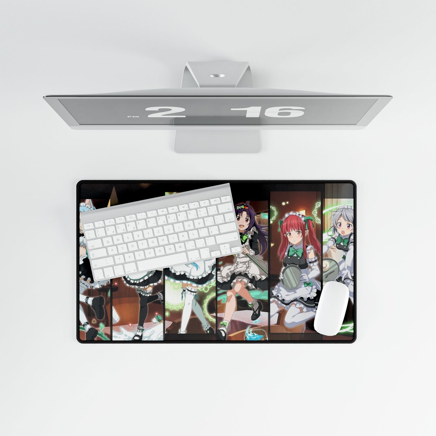 Memory Defrag Maid Banner Mouse Pad