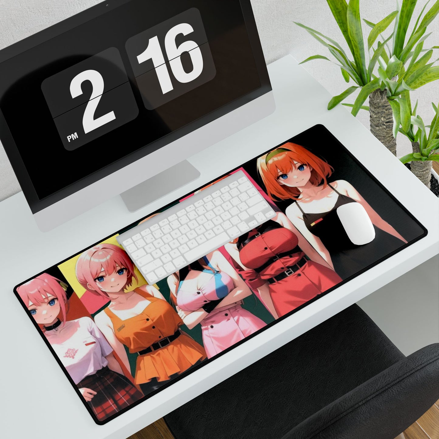 Nino, Ichika, Miku, Itsuki and Yotsuba Mouse Pad