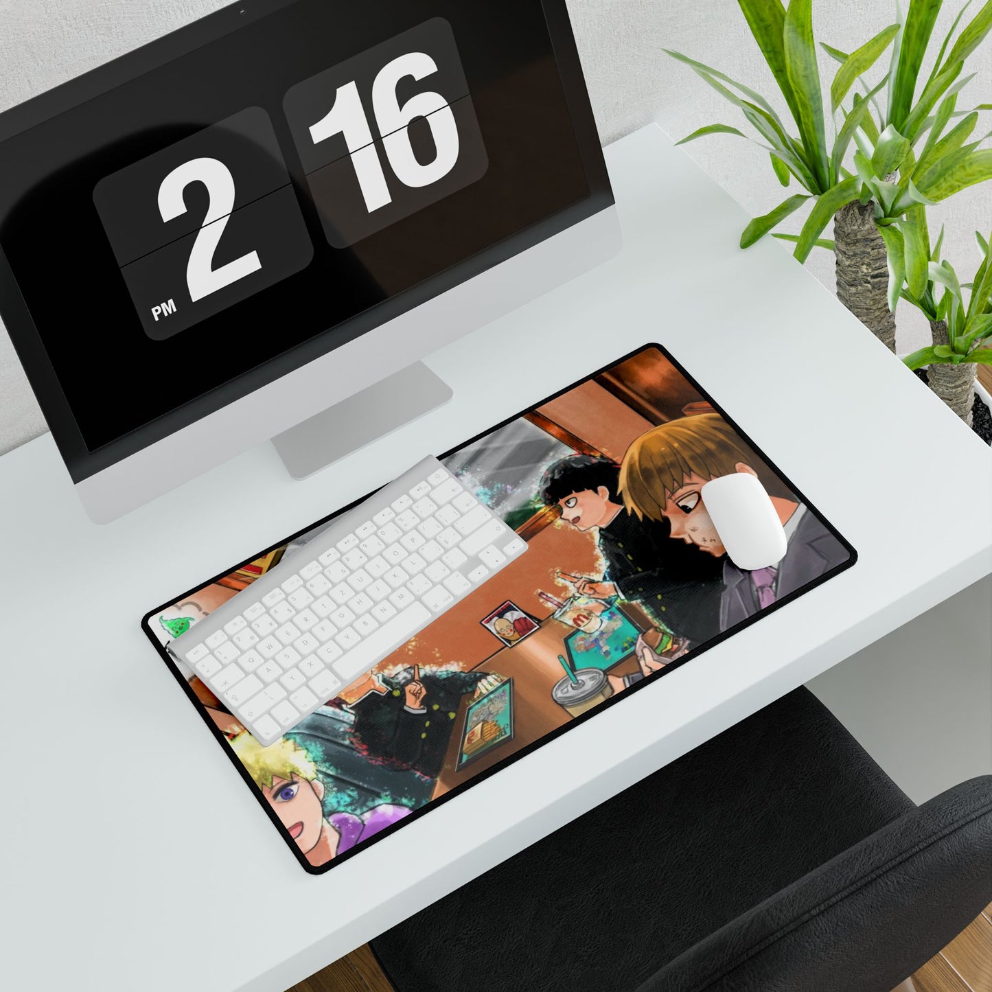 Mob Psycho 100 Arataka Reigen, Shigeo Kageyama, Ekubo, Ritsu Kageyama, Teruki Hanazawa Mouse Pad