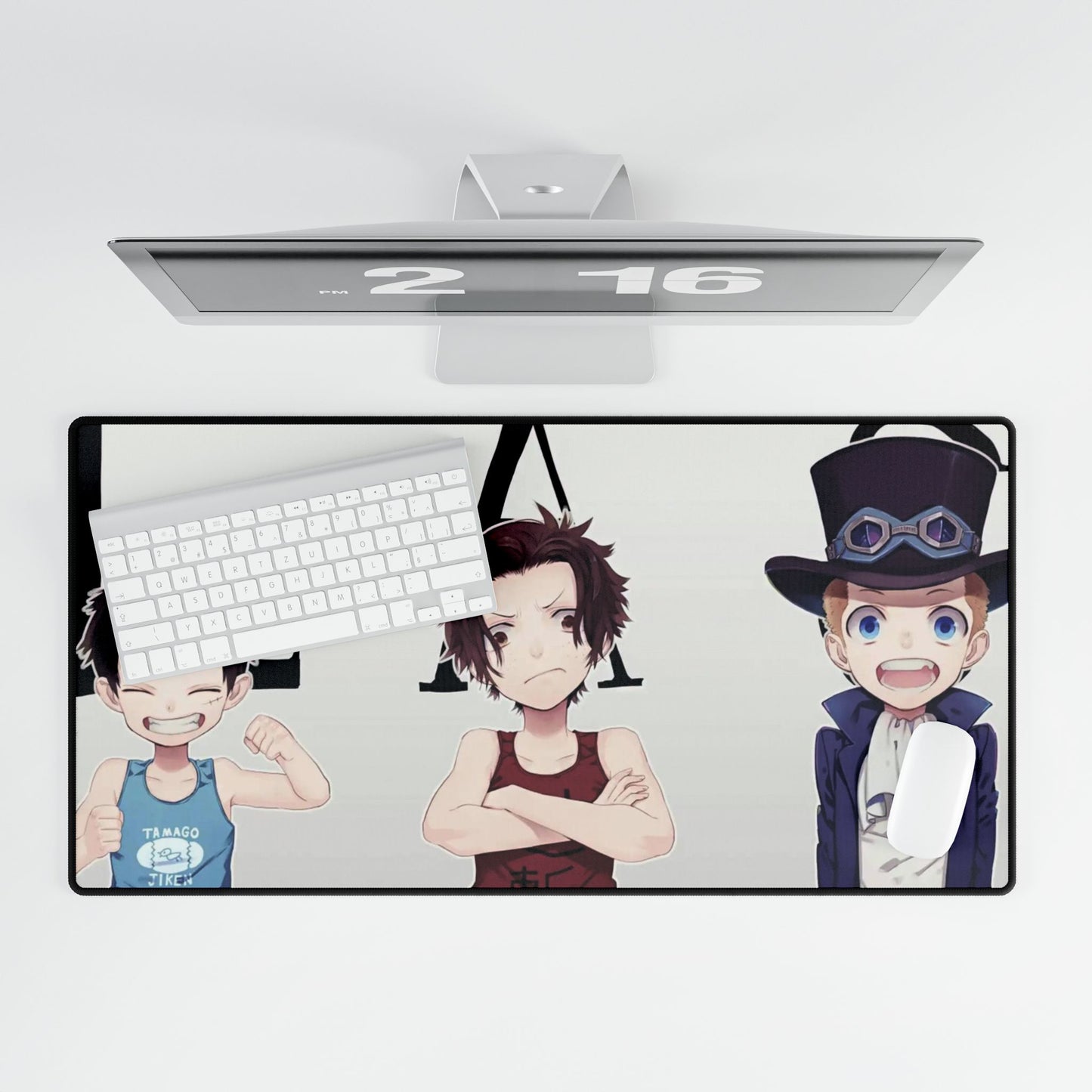 Luffy,Ace and Sabo Mouse Pad