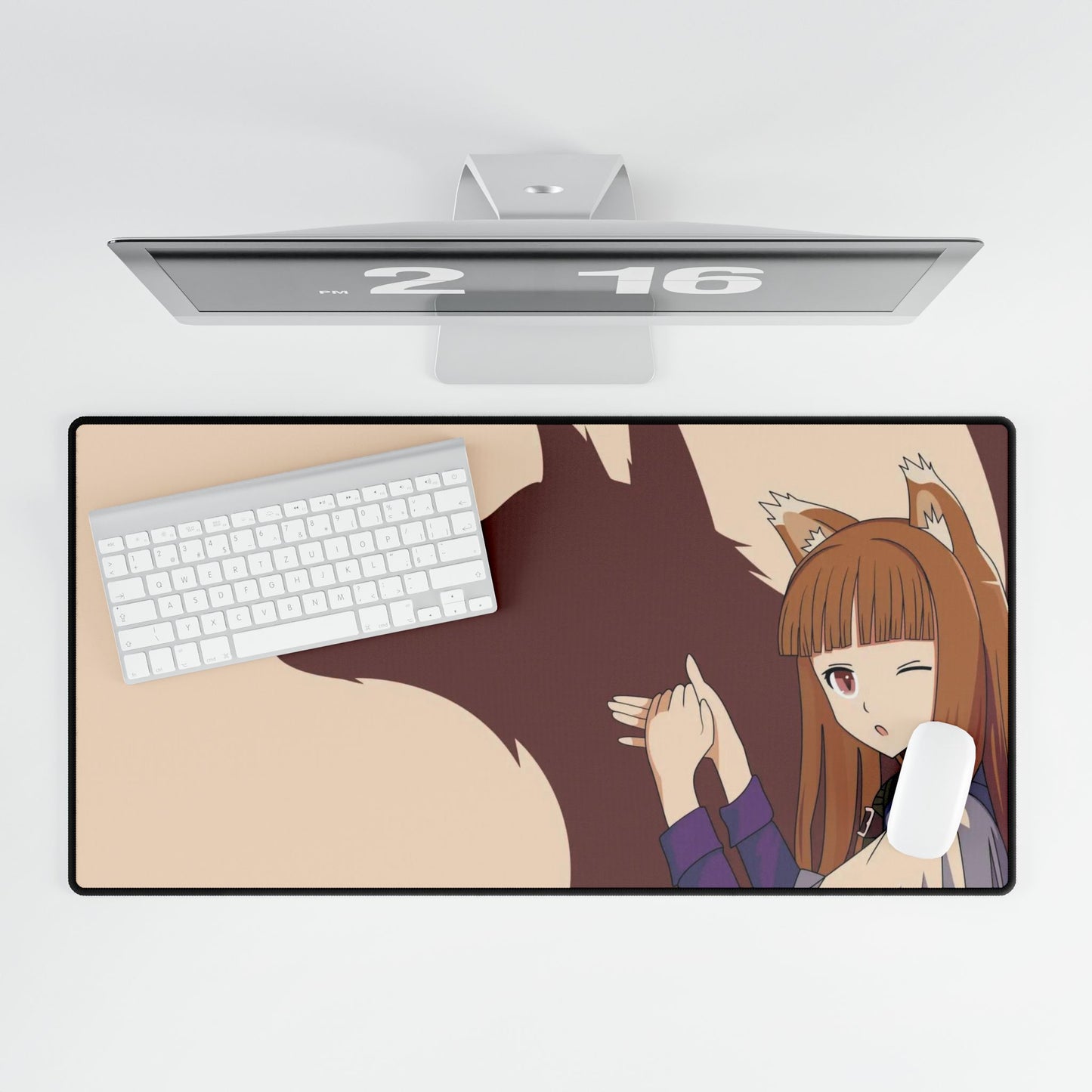 Anime Spice and Wolf Mouse Pad