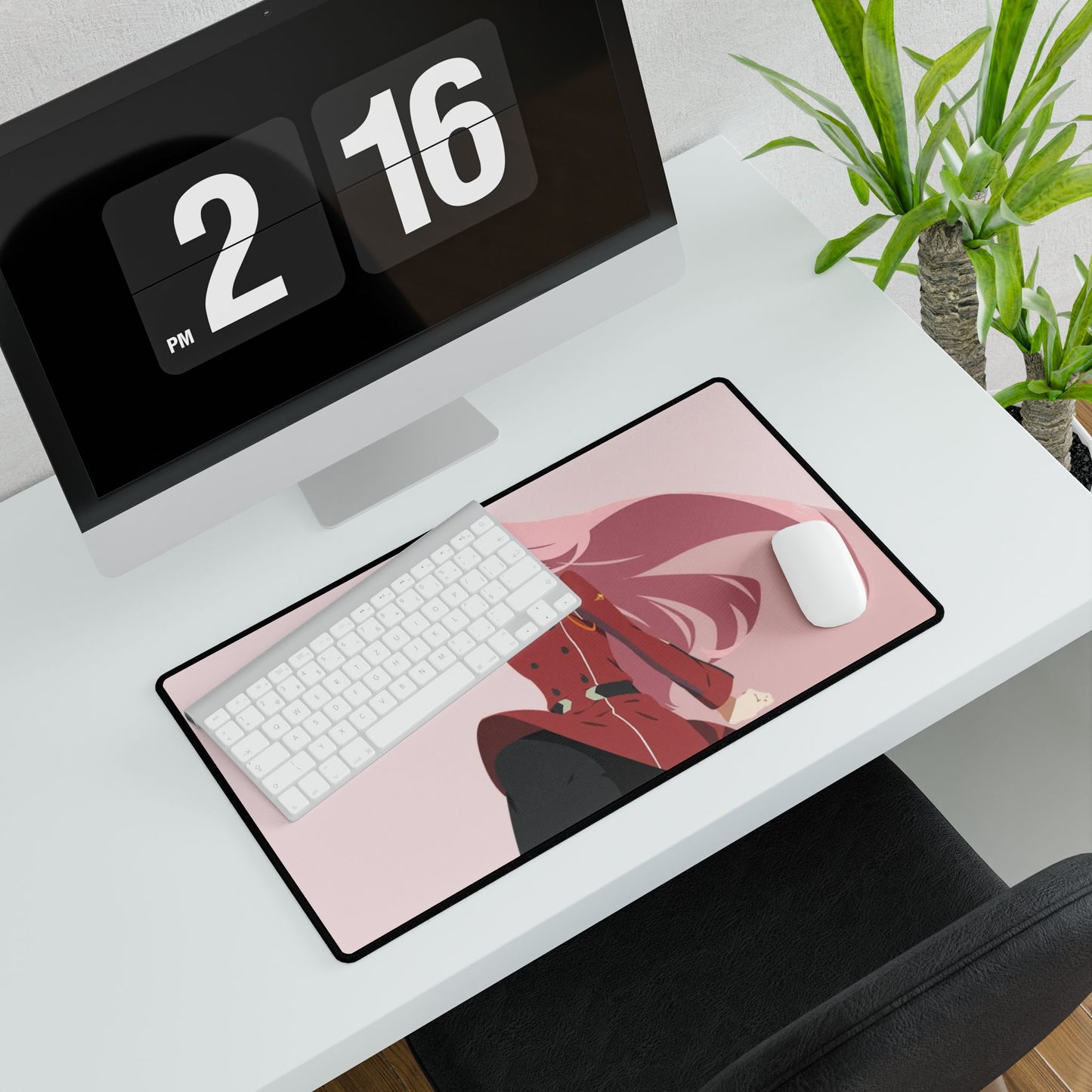Zero Two from Darling in The FranXX for Dekstop Mouse Pad
