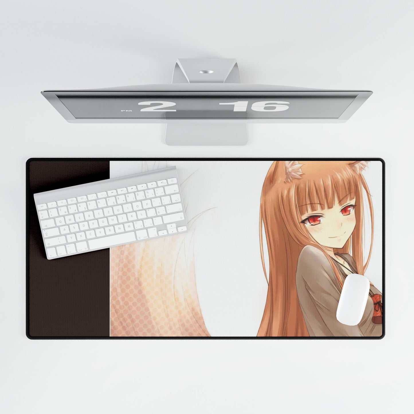 Anime Spice and Wolf Mouse Pad