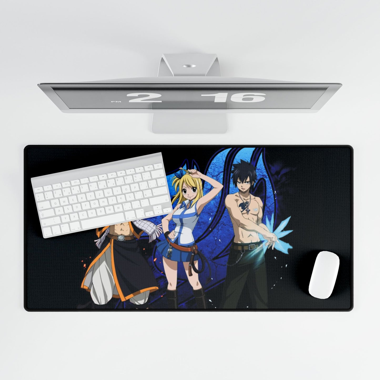 Fairy Tail Natsu Dragneel, Gray Fullbuster, Lucy Heartfilia Mouse Pad
