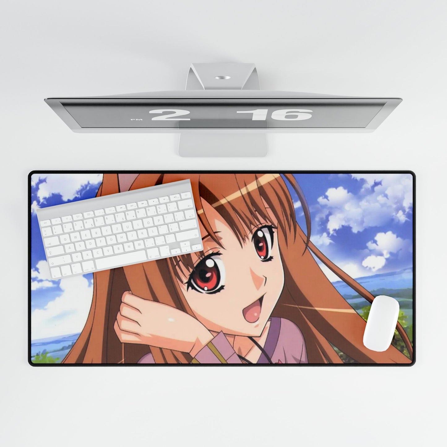 Anime Spice and Wolf Mouse Pad